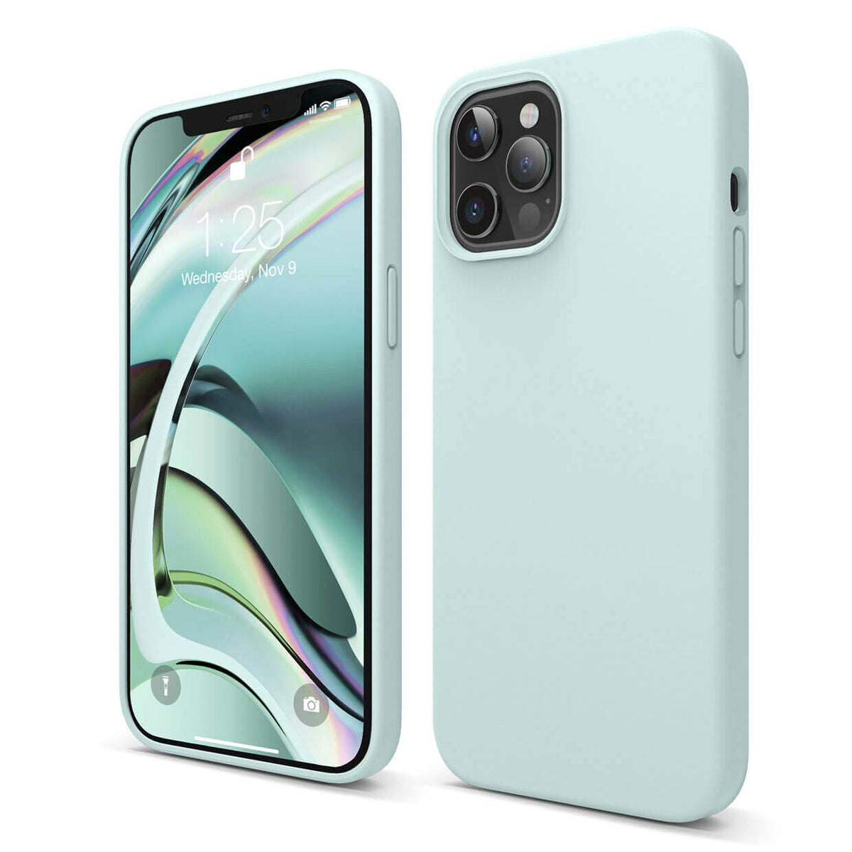 Elago Compatible With Iphone 12 Pro Max Case, Liquid Silicone Case For Iphone 12 Pro Max 67 Inch Mint]   Full Body Protection (S