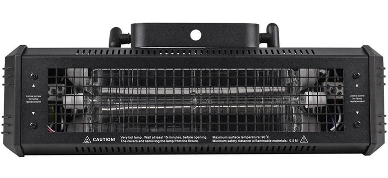 American Dj 750W High Output Variable Speed And Dimmable On The Rear Of The Unit Or Can Be Run Dmx