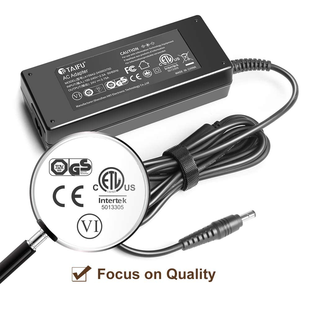 Taifu 24V Ac Adapter For Zebra Zp450 Zp500 And G Series Gx420 Gx430 Gx420D Gx420T Gk420D Gk420T Gk430D Gk430T Gx430D Gx430T Gt800 Gt820 Printers Zebra Fsp100 Rdb Part Number: 808101 001 9Na1000100