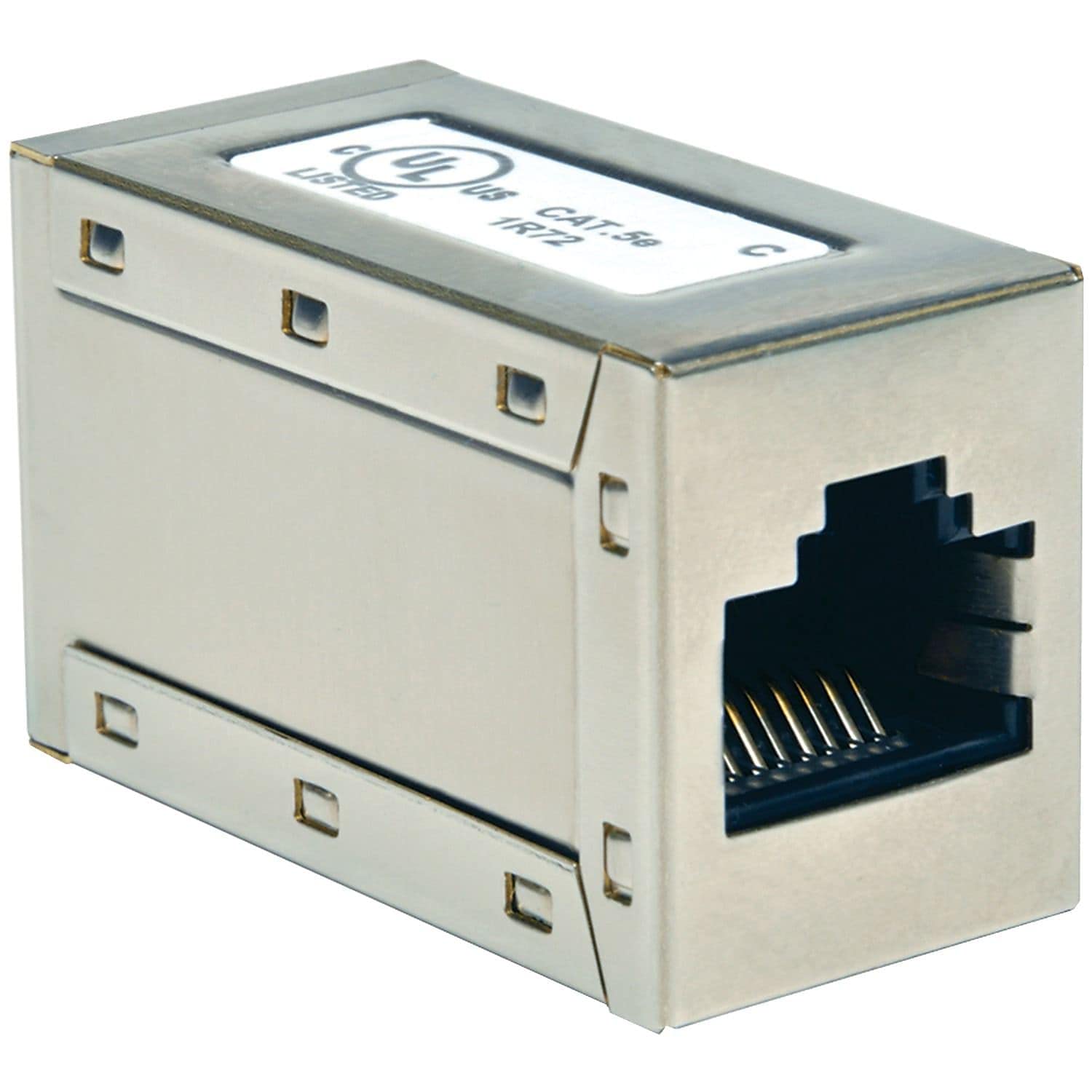 Tripp Lite Cat5E Straight Through Modular In Line Coupler (Rj45 F/F)(N032 001)