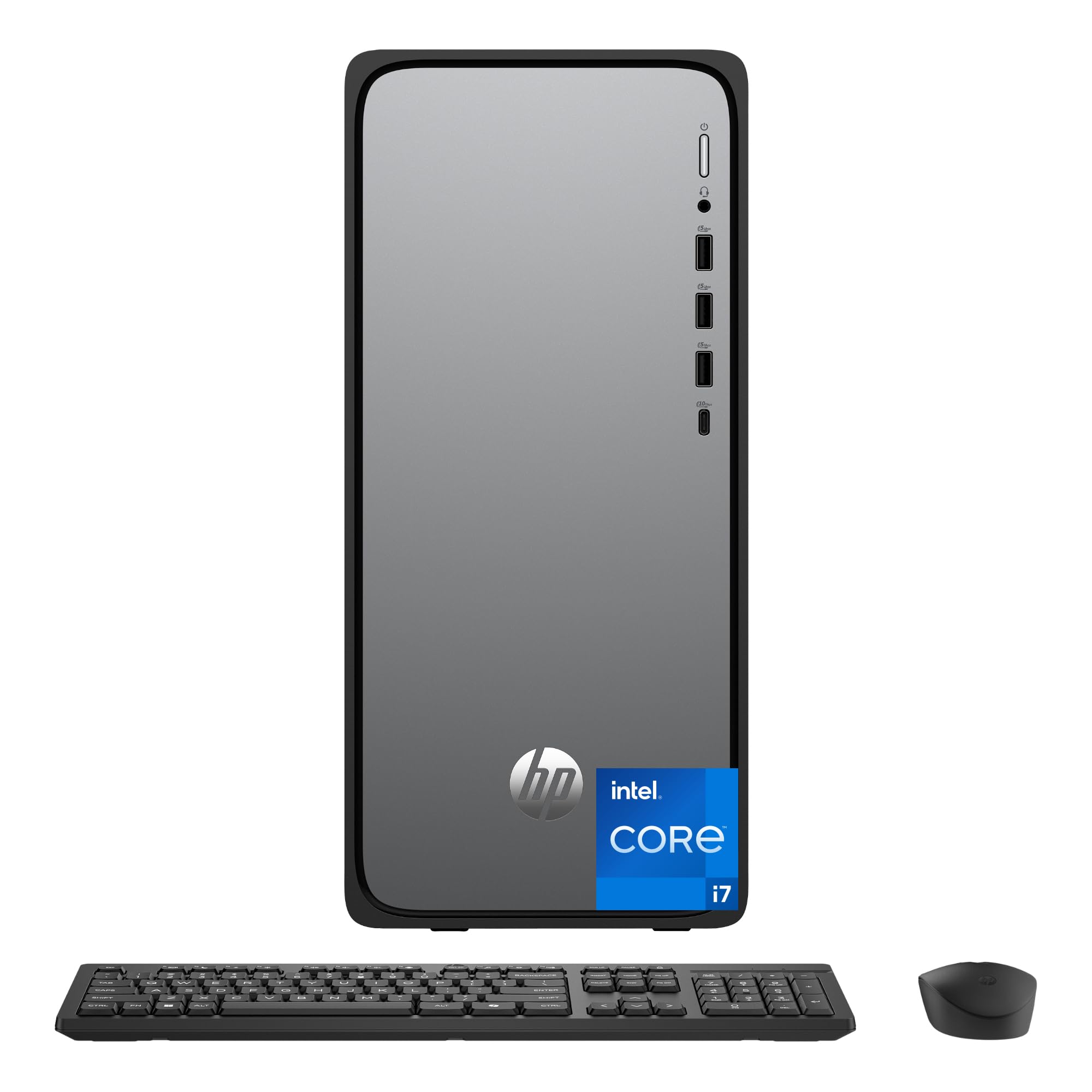 HP OmniDesk Desktop PC, Intel Core i7-14700, 16 GB RAM, 1 TB SSD, Intel UHD Graphics 770, Windows 11 Home, Microsoft Copilot, Me