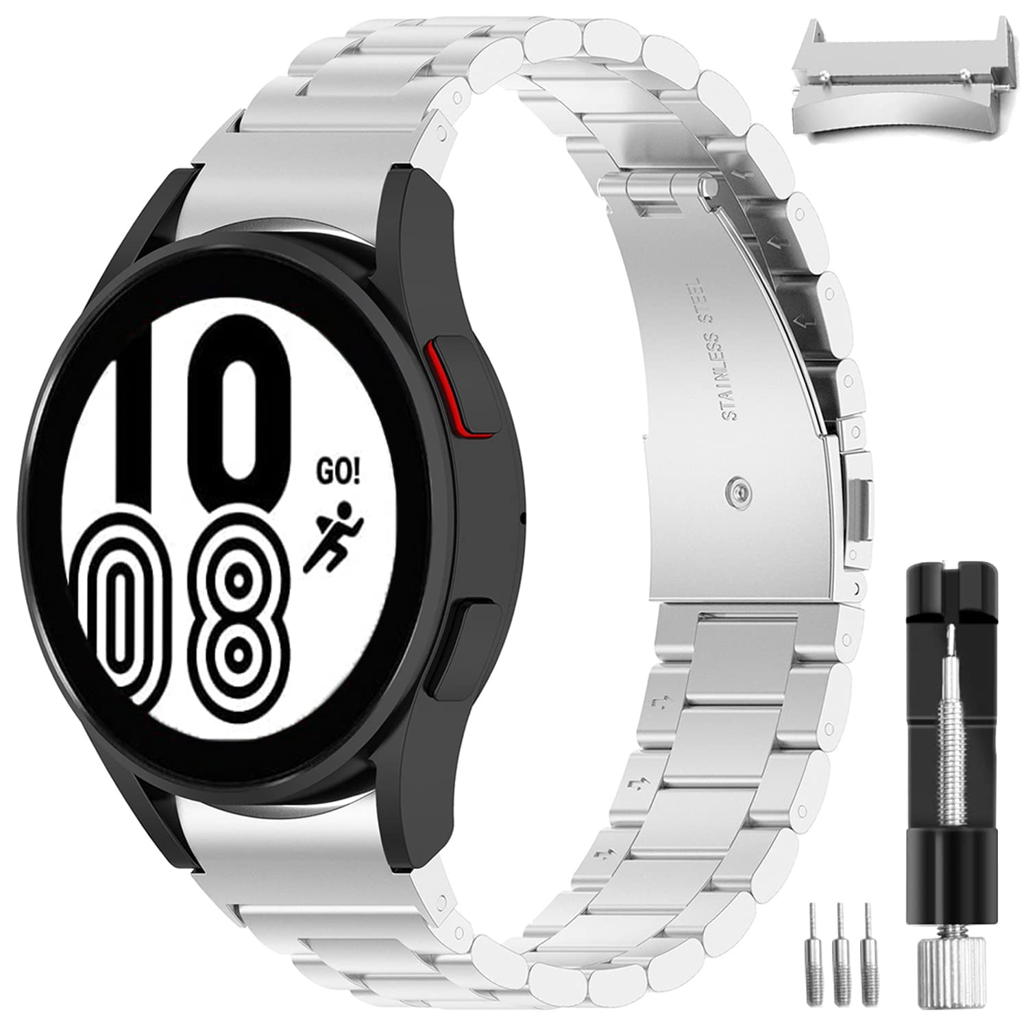 Miimall Compatible Samsung Galaxy Watch 5 Band 40Mm 44Mm/Watch 5 Pro 45Mm/Galaxy Watch 4 Band 40Mm 44Mm/Watch 4 Classic Band 42M