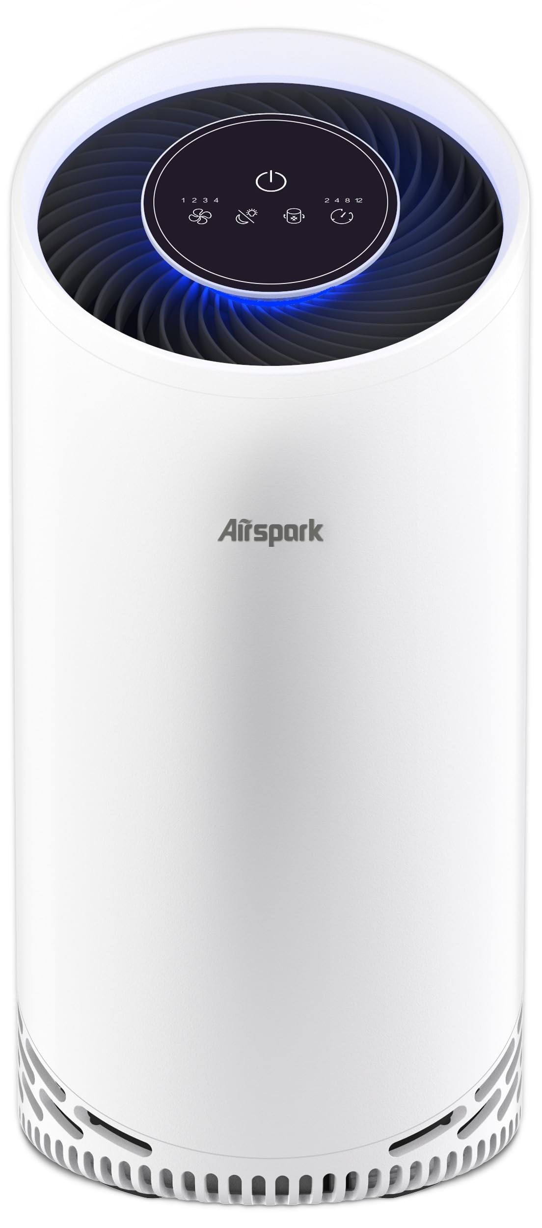 Airspark Air Purifiers For Home Large Room Up To 1375 Ft, 4 In 1 True Hepa Air Purifier For Pets Hair Dander Pollen Smoke Cookin