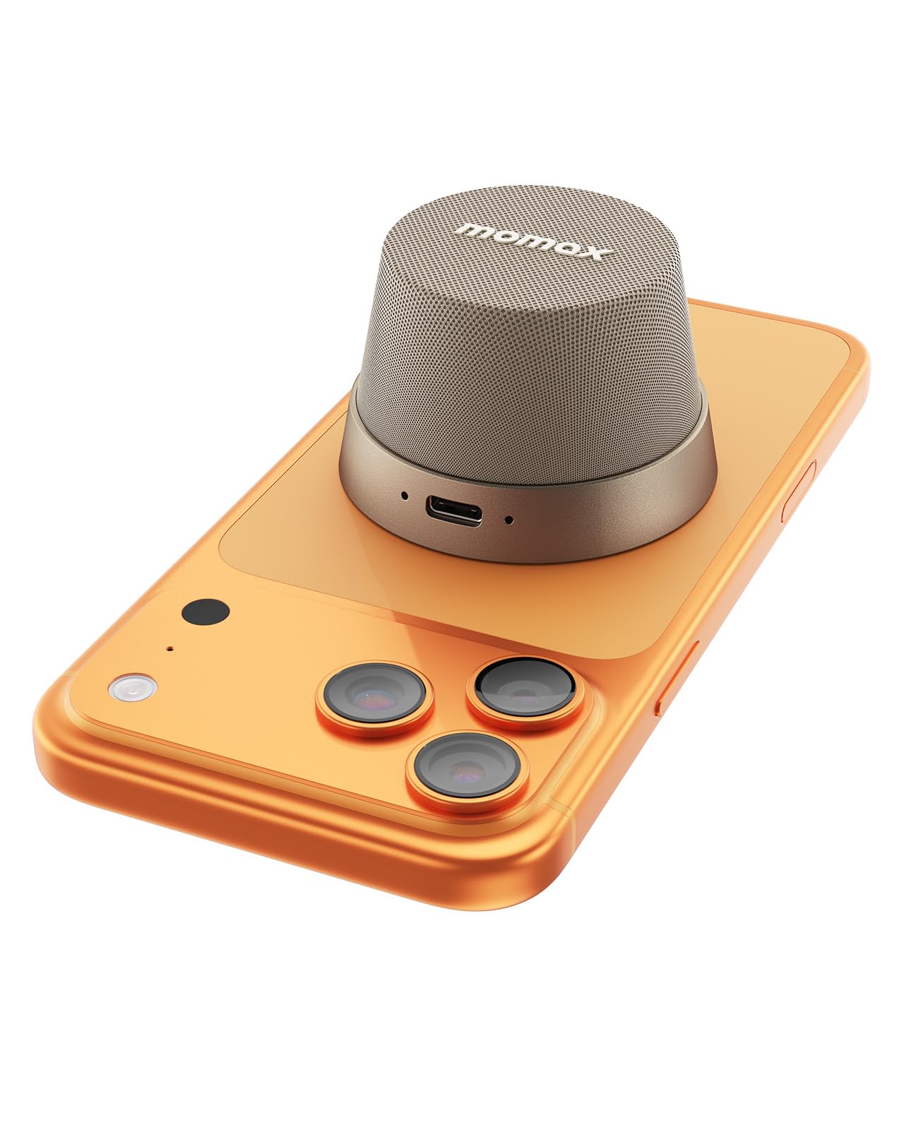 MOMAX Magnetic Portable Wireless Speaker, Enhanced Bass & Clear Sound