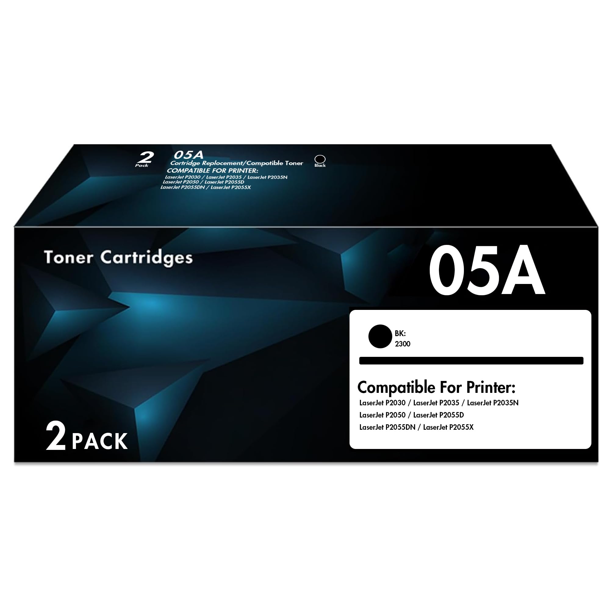 05A CE505A Toner Cartridge - Replacement for HP 05A CE505A Toner Cartridge
