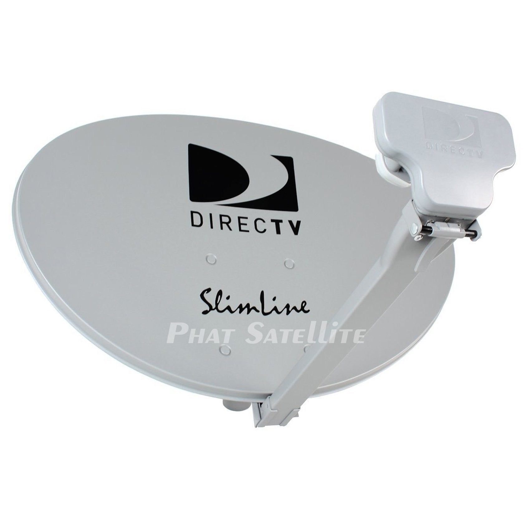 Ready to Install Package : Directv HD Satellite Dish w/ SWM3 LNB + RG6 COAXIAL Cables Included Ka/ku Slim Line Dish Antenna SL3 