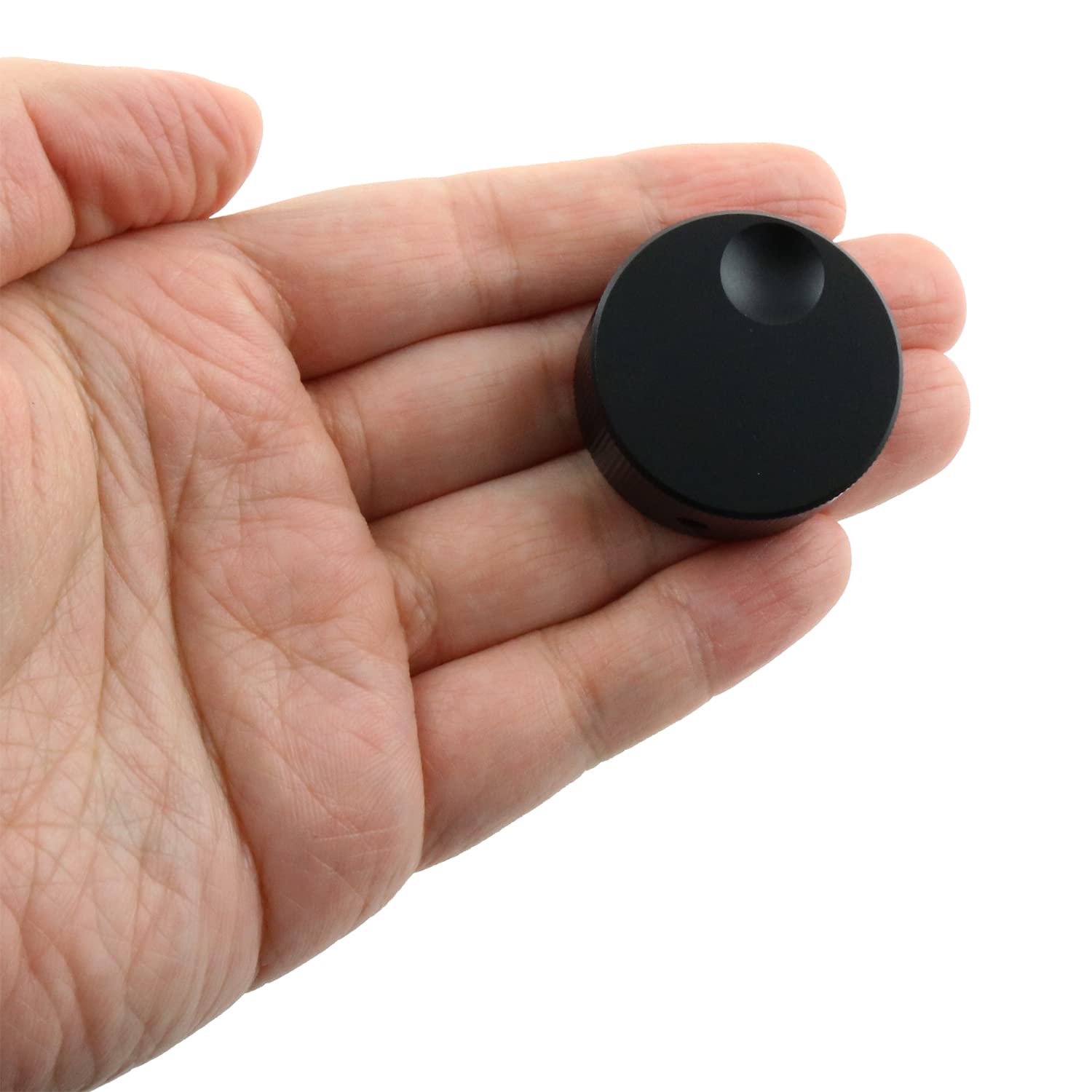 Volume Control Switch Knob Luorng 2Pcs 32X13Mm Aluminum Sound Control Rotary Switch Knob For 6Mm Potentiometer Volume Tuning Kno