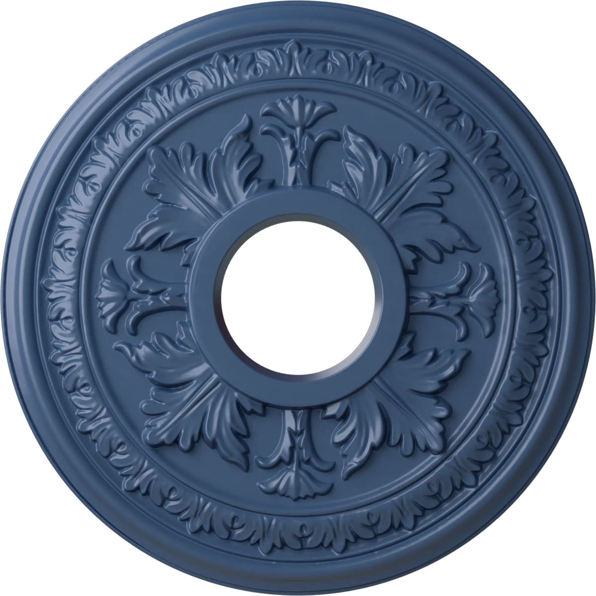 Ekena Millwork CM15BAAMF Baltimore Hand-Painted Ceiling Medallion, Americana