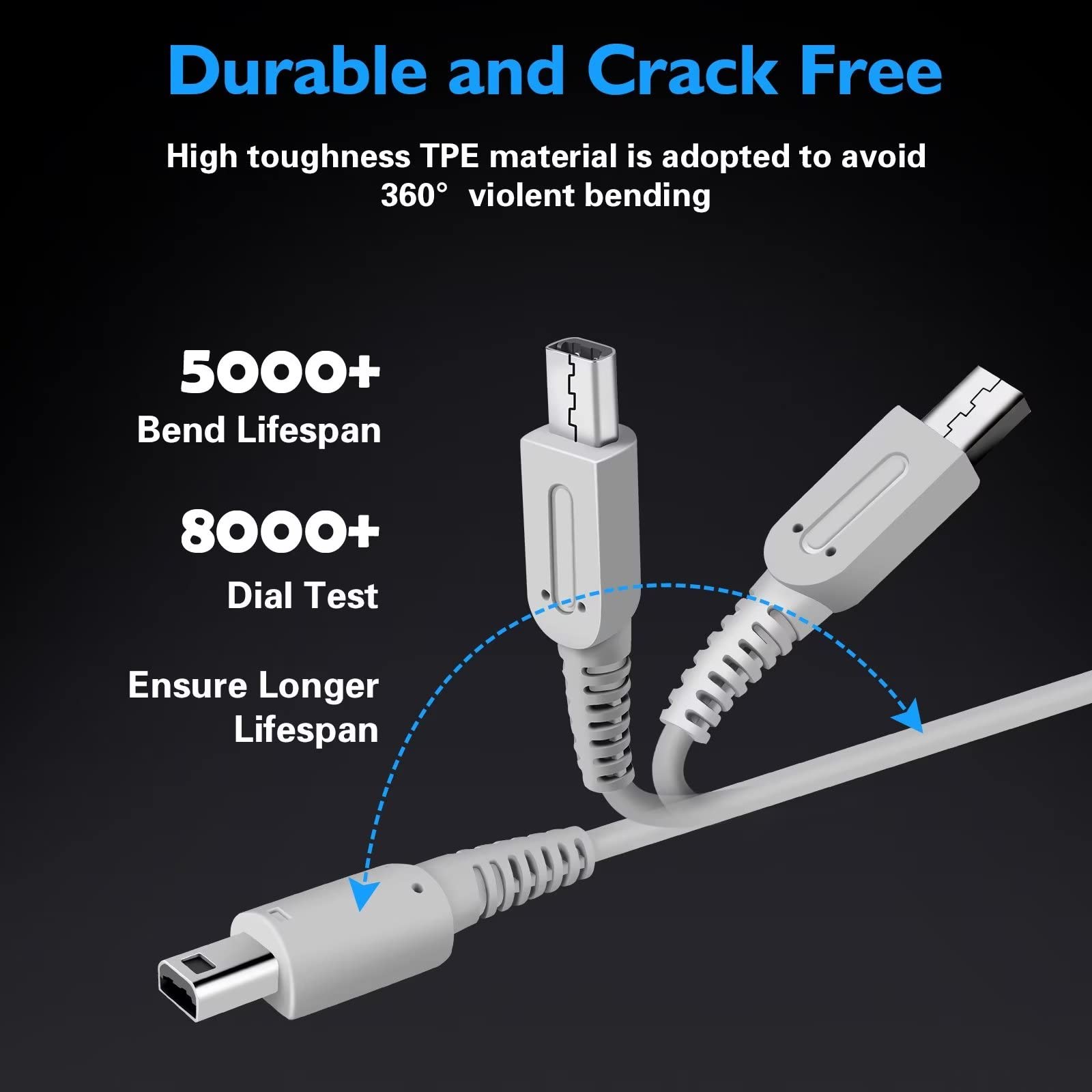 3Ds Charger Kit, 3Ds Metal Retractable Stylus Pen For Nintendo 3Ds/3Ds Xl/3Ds Ll, 3Ds Charger Compatible With Nintendo 3Ds/ New