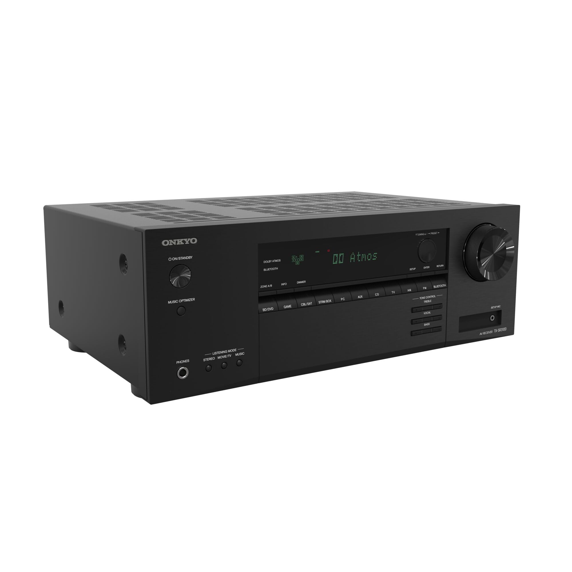 Onkyo Tx Sr3100 5.2 Channel Av Receiver   Dolby Atmos, Dolby Height Virtualizer, Dolby Vision And More
