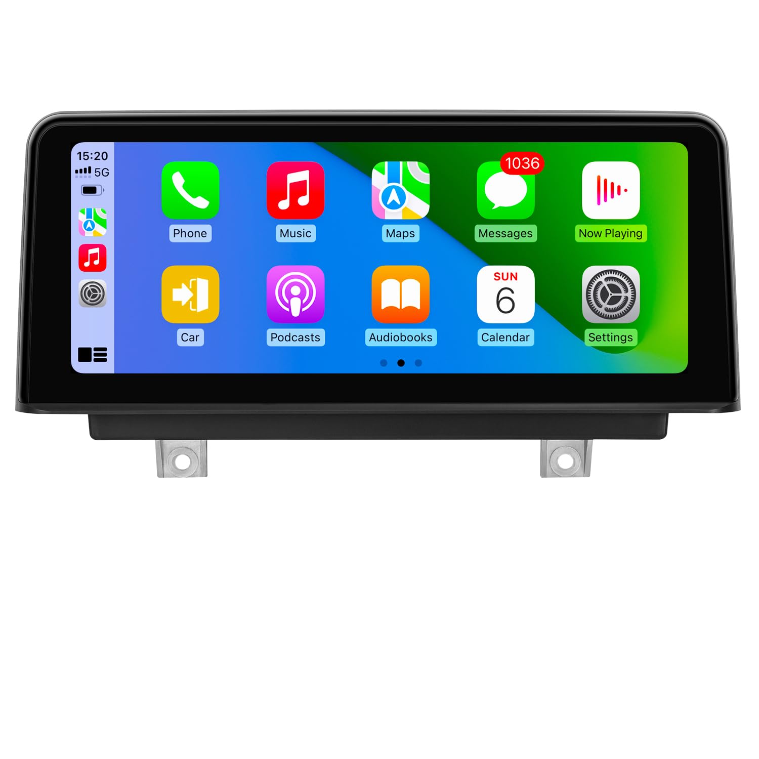 10.25 Inch Ips Touch Screen Car Stereo Wireless Carplay Wireless Andriod Auto For Bmw 3&4 Series(2013 2016) With Nbt System, Blu
