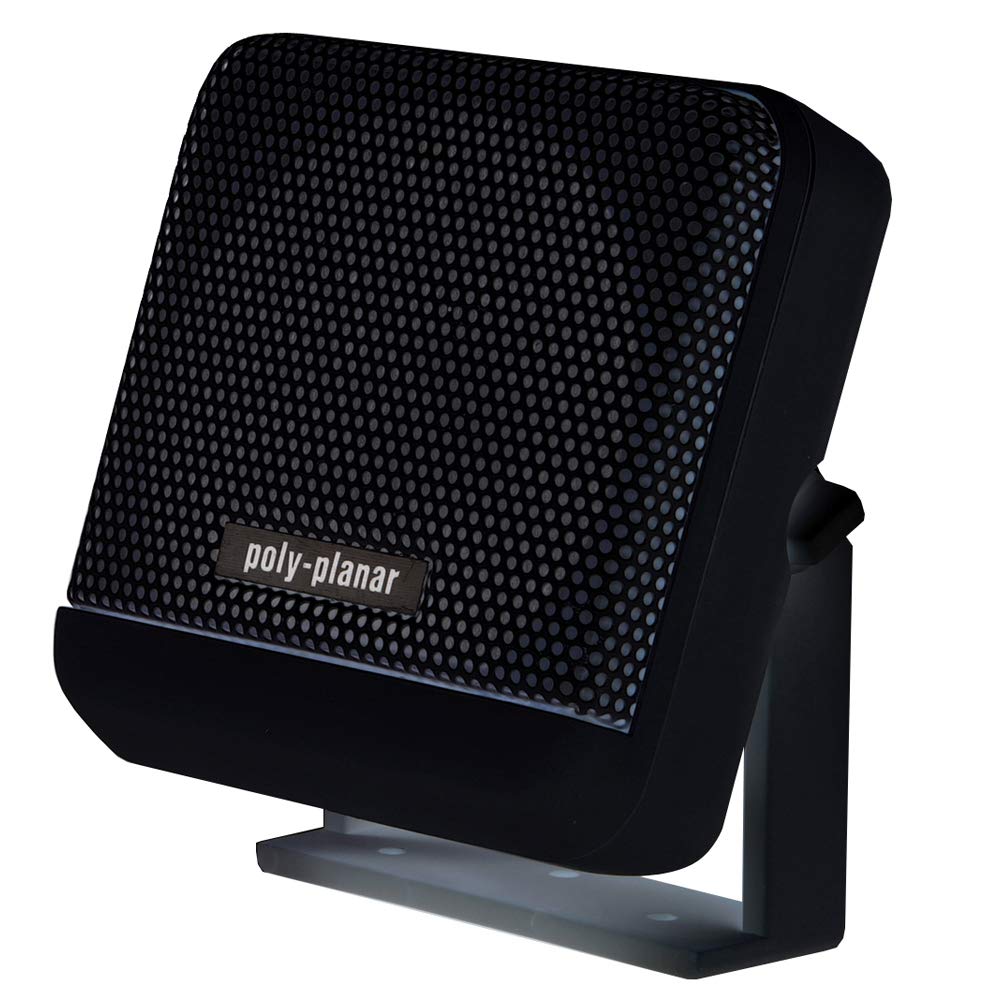 Poly Planar 4'' Remote Vhf Speaker, Black
