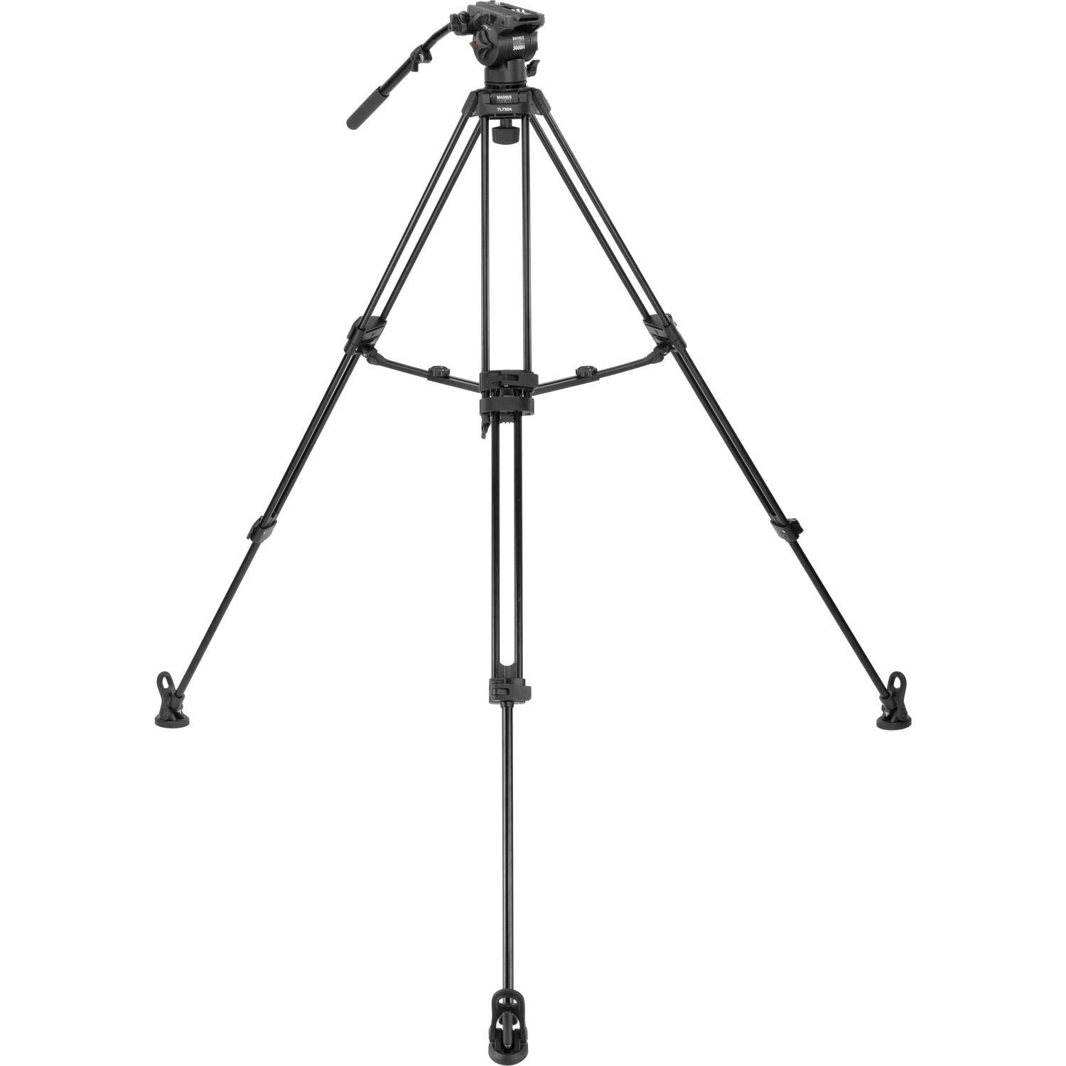 Magnus Rex Vt 5000 2 Stage Video Tripod With Fluid Head