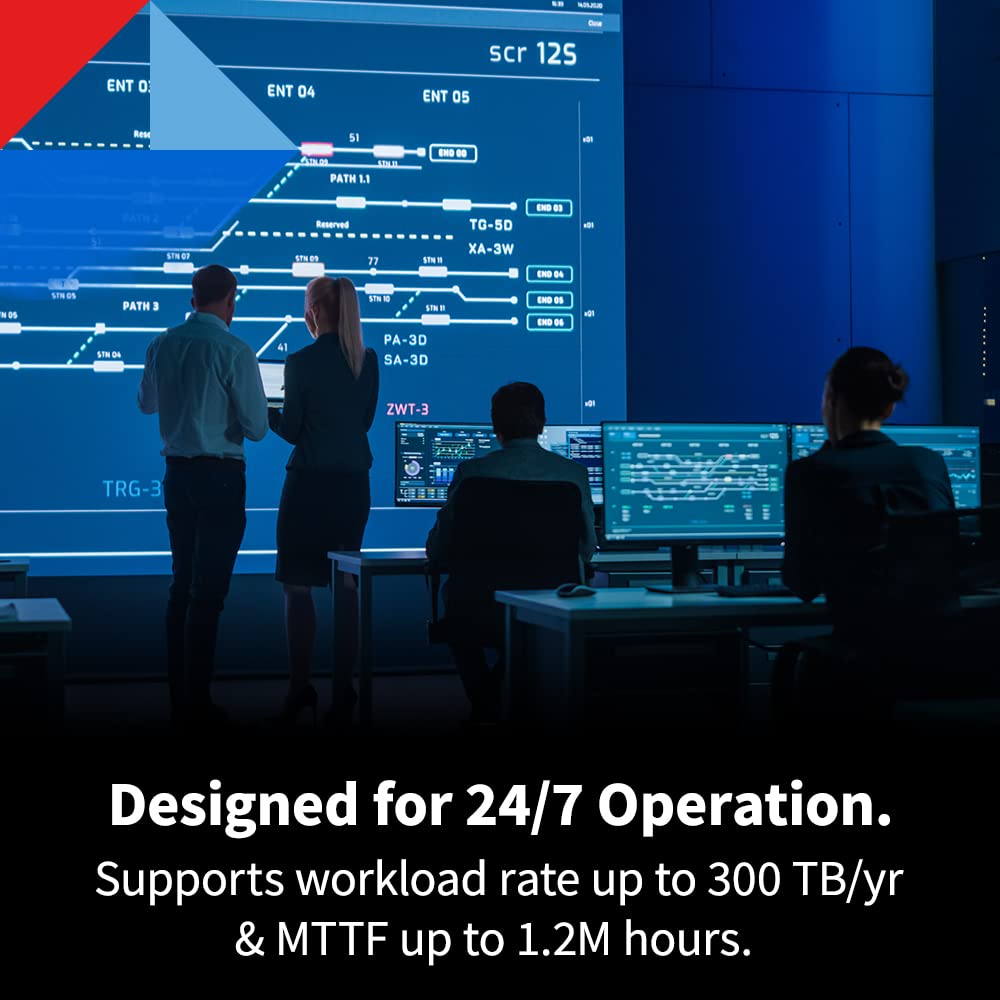 Toshiba N300 Pro 10Tb Large Sized Business Nas (Up To 24 Bays) 3.5 Inch Internal Hard Drive   Up To 300 Tb/Year Workload Rate Cm