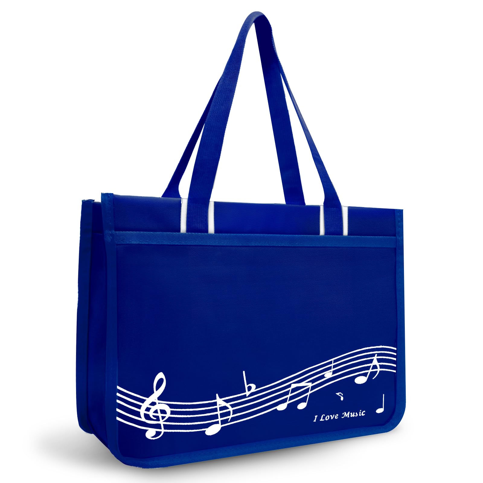 Bestsounds Piano Bag, Zipper Waterproof Music Book Tote Bag Piano Accessories For Students Kids, Women, Gifts For Musicians (Dar