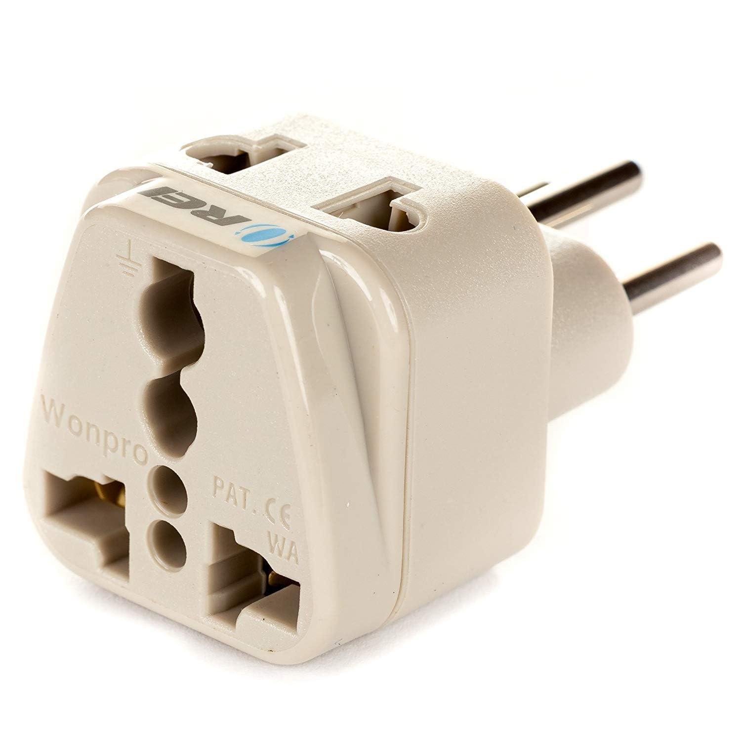 Orei Us To Switzerland Plug Adapter  Switzerland Travel Adapter   Type J   Universal 2 In 1   Ce Certified   Rohs Compliant   Be