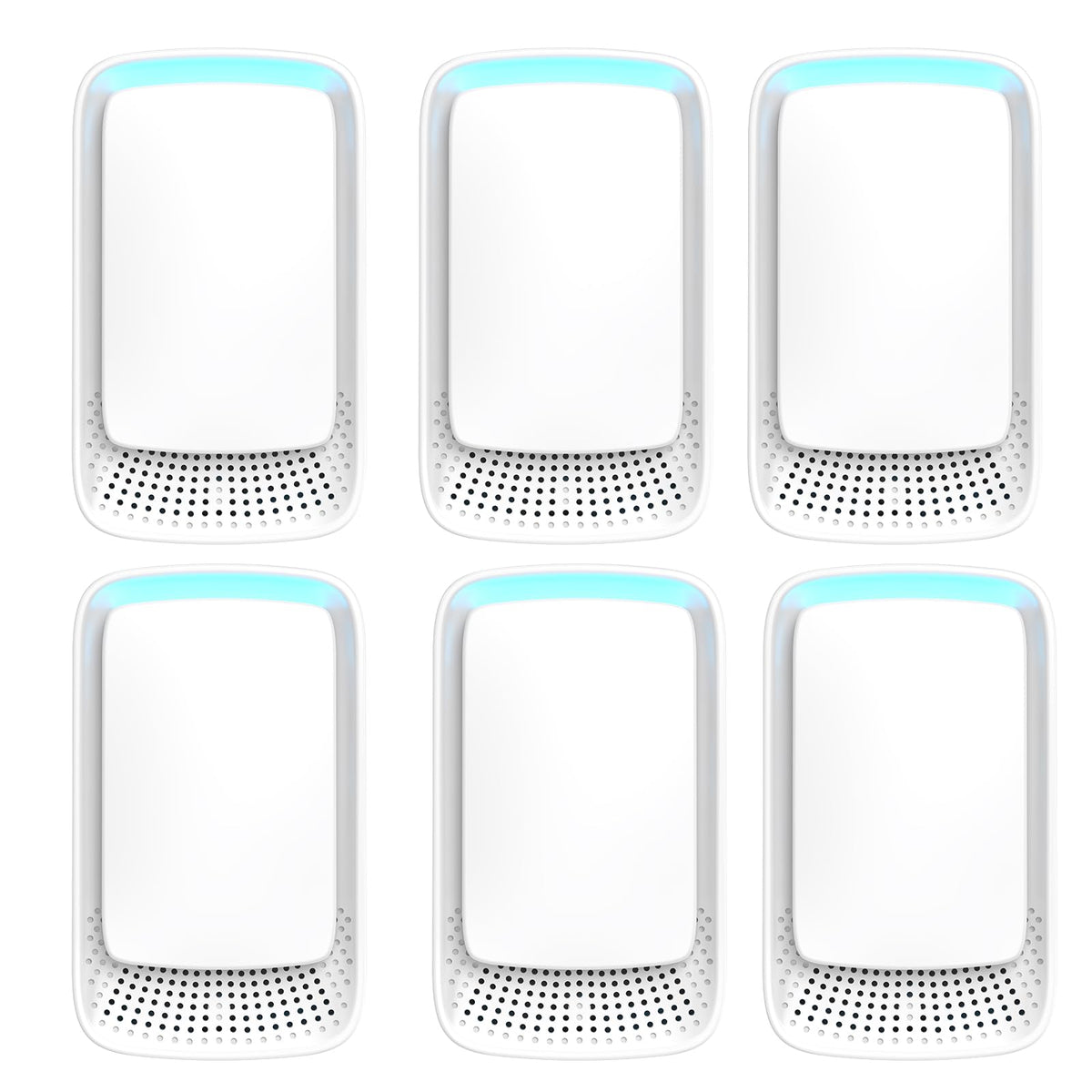 Klveu Negative Ion Plug In Air Purifier,Ionic Air Purifiers For Home, Bedroom, Office, Mini Portable Air Ionizers For Home Plug