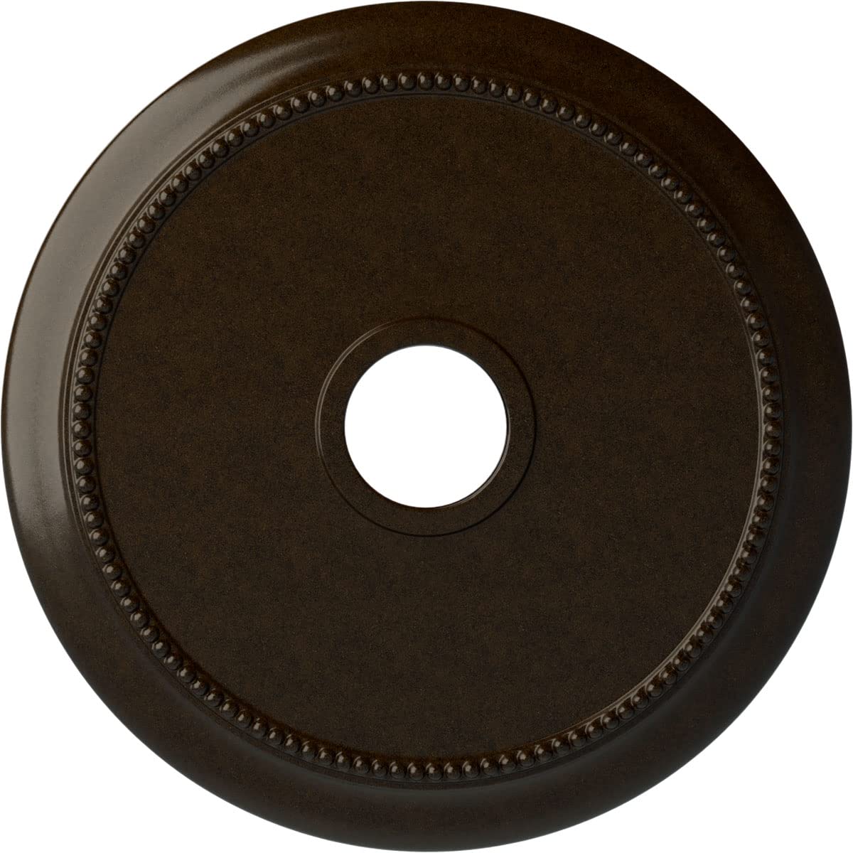 24 1/8OD x 4 3/8ID x 2 1/4P Crendon Ceiling Medallion (Fits Canopies up to 4 3/8), Hand-Painted Bronze