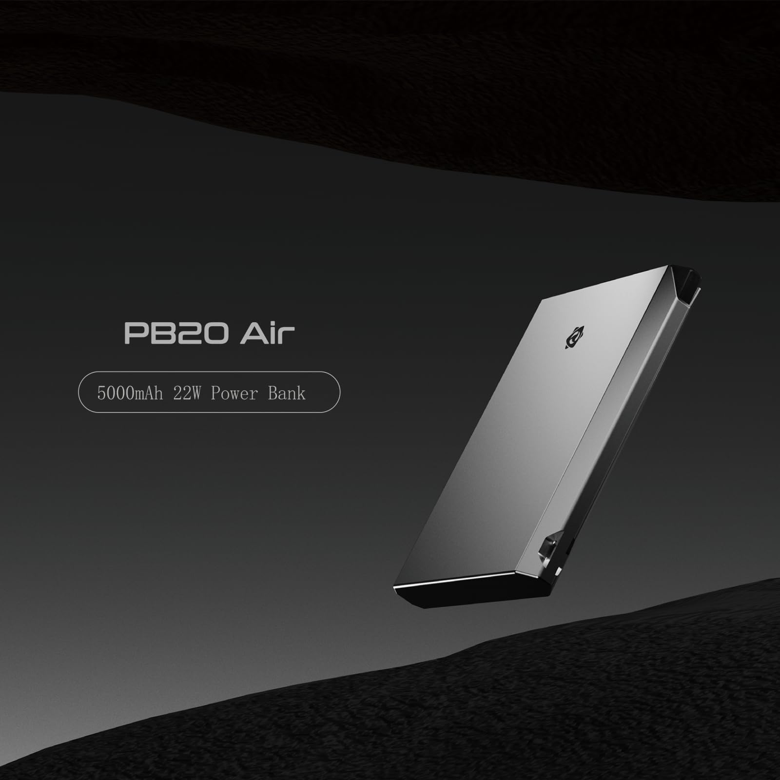 Limeta Portable Charger,Ultra Slim 22W 5000Mah Fast Charging Power Bank With 65W Usb-C Cable Lanyard/App Control,Travel/Camping