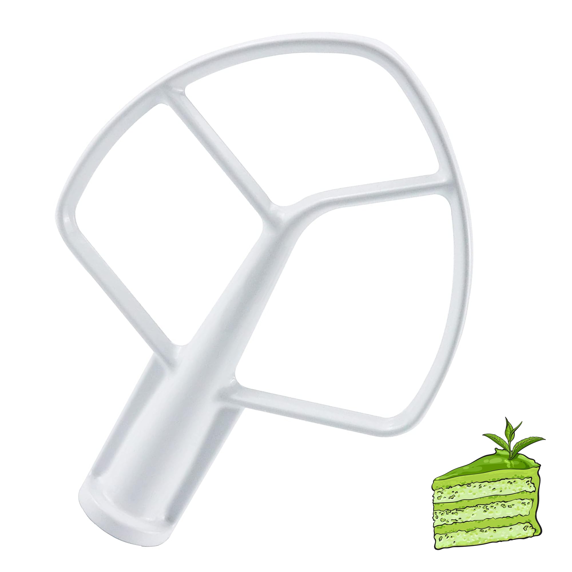 K5Ab K5Ss Flat Beater Replacement/K5Ab K5Ss Coated Flat Beater For 5 Qt Bowl Lift Stand Mixers Of 9707670 W10807813 Ps983355 Ap3