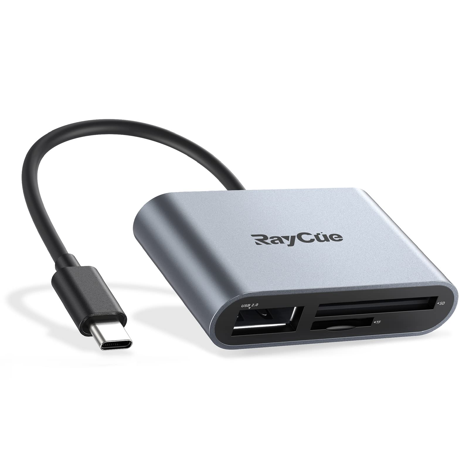 Raycue Usb C Sd Card Reader Adapter, Type C Micro Sd Tf Card Reader Adapter, 3 In 1 Usb C To Usb Camera Memory Card Reader Adapt