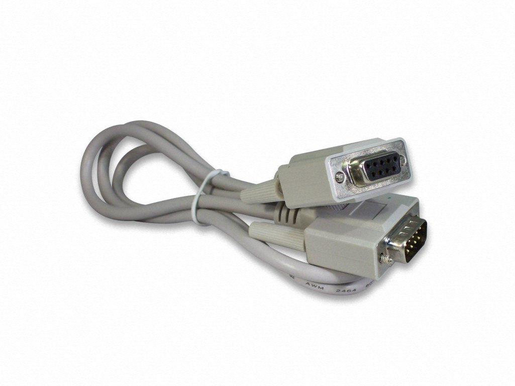 YCS basics 3 Foot DB9 9 Pin Serial / RS232 Male/Female Extension Cable