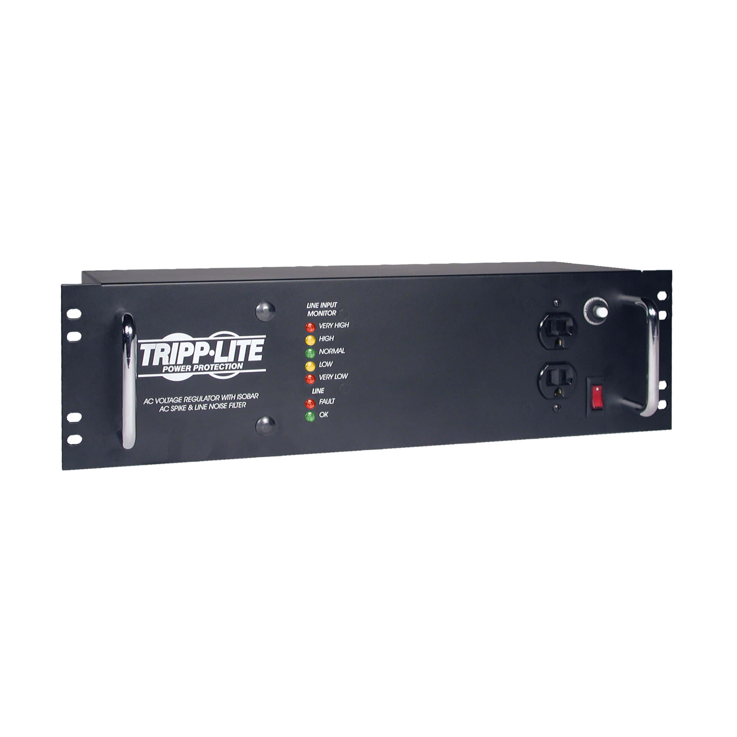 Tripp Lite Lcr2400 Line Conditioner 2400W Avr Surge 120V 20A 60Hz 14 Outlet 12 Feet Cd