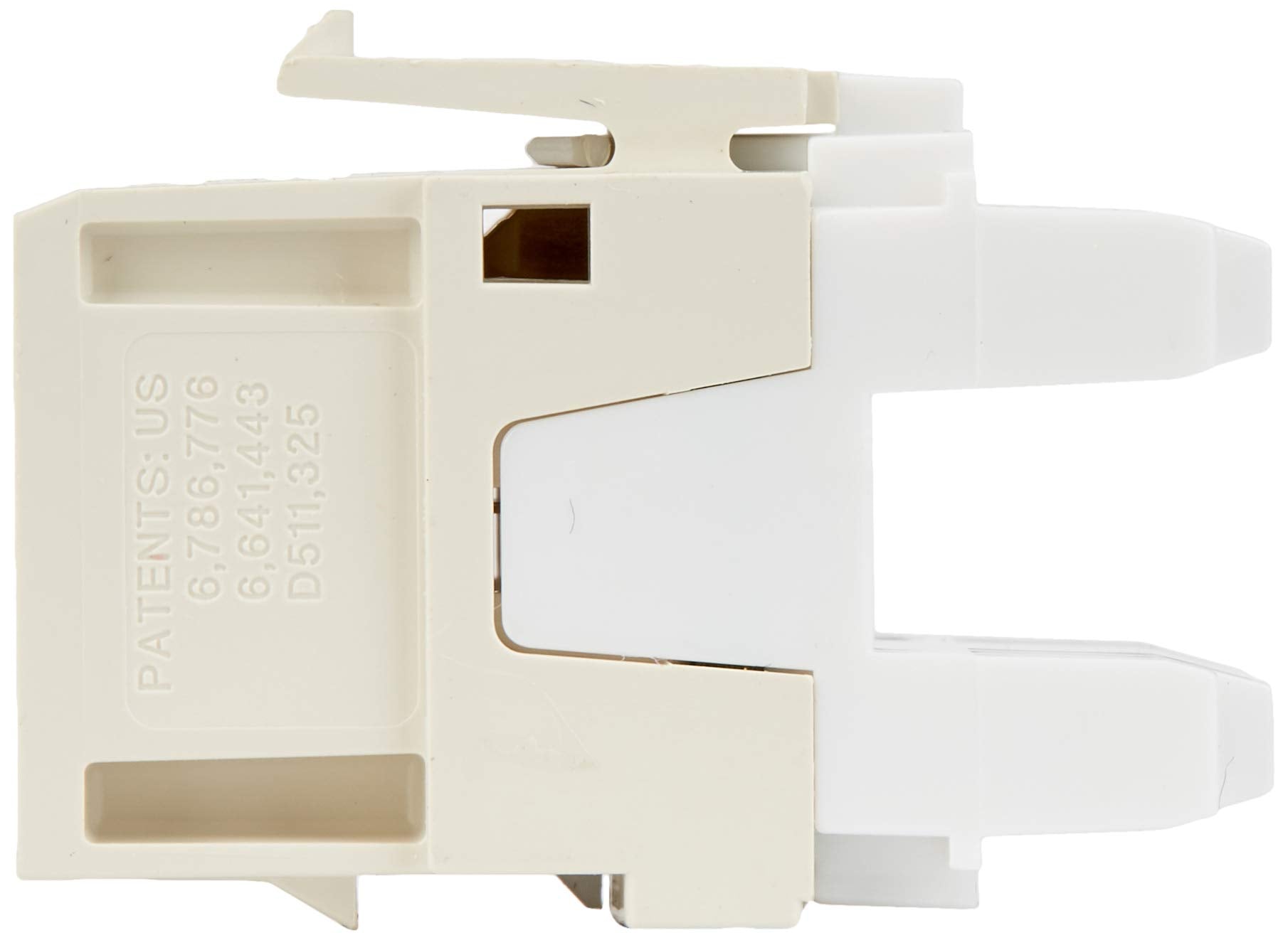 Leviton 61110 BT6 Extreme 6+ QuickPort Connector, CAT 6, Light Almond, 25 Pack