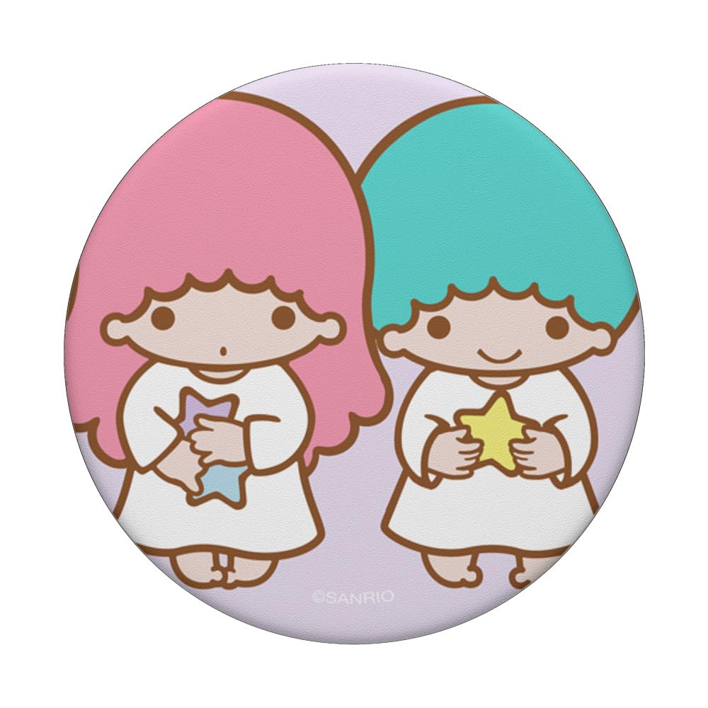Little Twin Stars Kiki And Lala Popsockets Stand For Smartphones And Tablets Popsockets Adhesive Popgrip