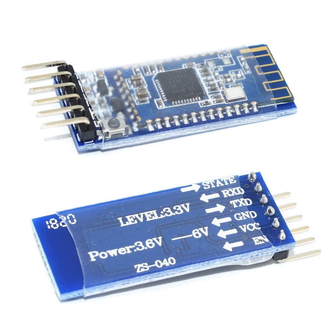 Hiletgo 2Pcs Cc2540 Cc2541 At 09 Serial Wireless Module Ble 4.0 Bluetooth Module Compatible Hm 10