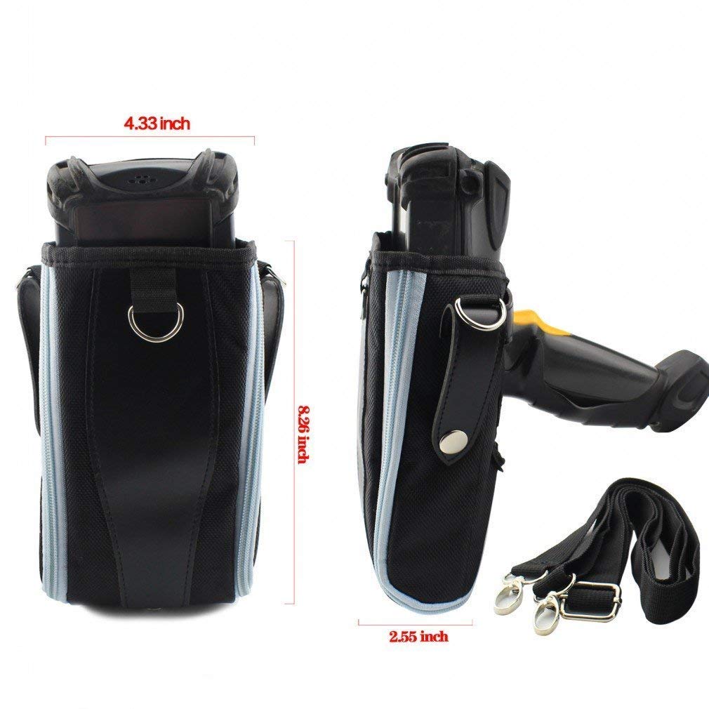 Shoulder Belt Holster Case For Symbol Mc9000 Mc9060 Mc9090 Mc9190 Mc9060 Mc92N0 G Barcode Scanner Polyester
