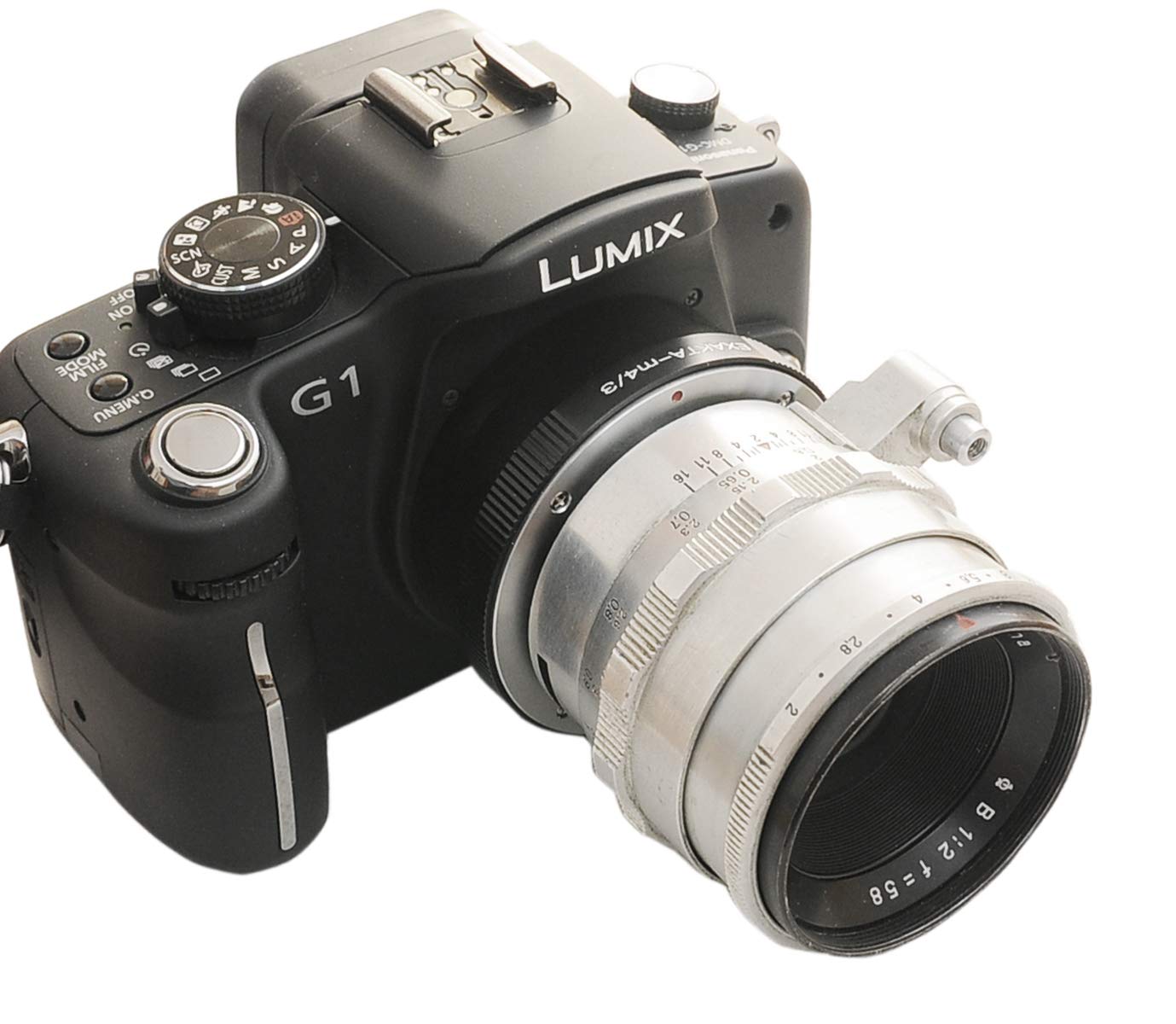 Fotasy Exakta/Auto Topcon Lens To M43 Adapter, Exacta Mft Adapter, Compatible With Panasonic G9 Gh5 Ii Gx7 Gx8 Gx9 Gx850 G90 G91