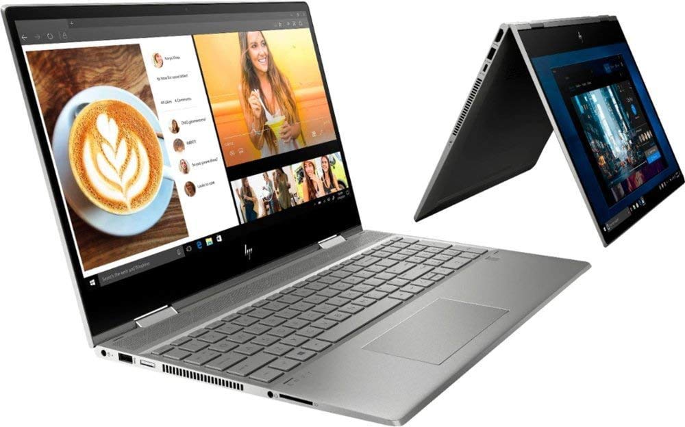 Hp Envy X360-15.6 Fhd Touch - 10Th Gen I7-10510U - 12Gb - 512Gb Ssd+16Gb Optane