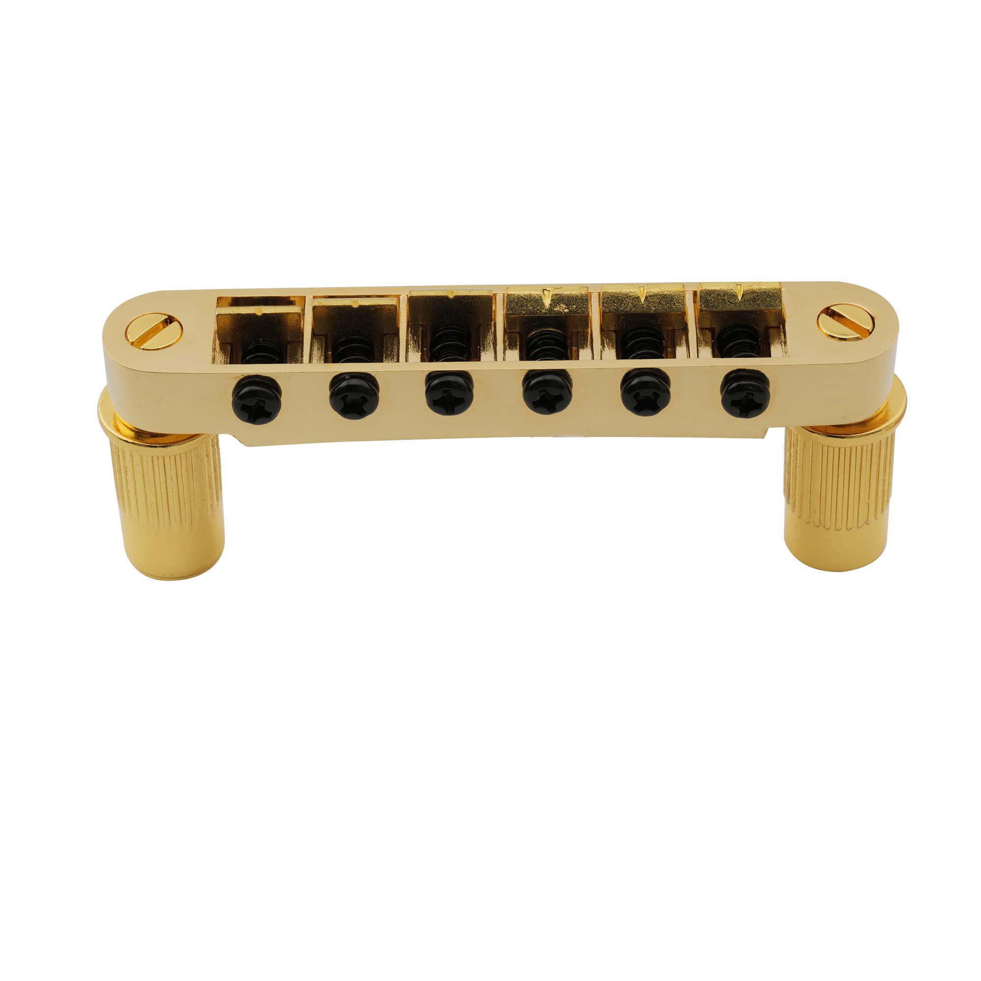 Wilkinson Wogb2 52Mm (2 3/64 Inch) Wide Type Tune O Matic Bridge For Usa Epiphone Les Paul Sg Style Electric Guitar, Gold