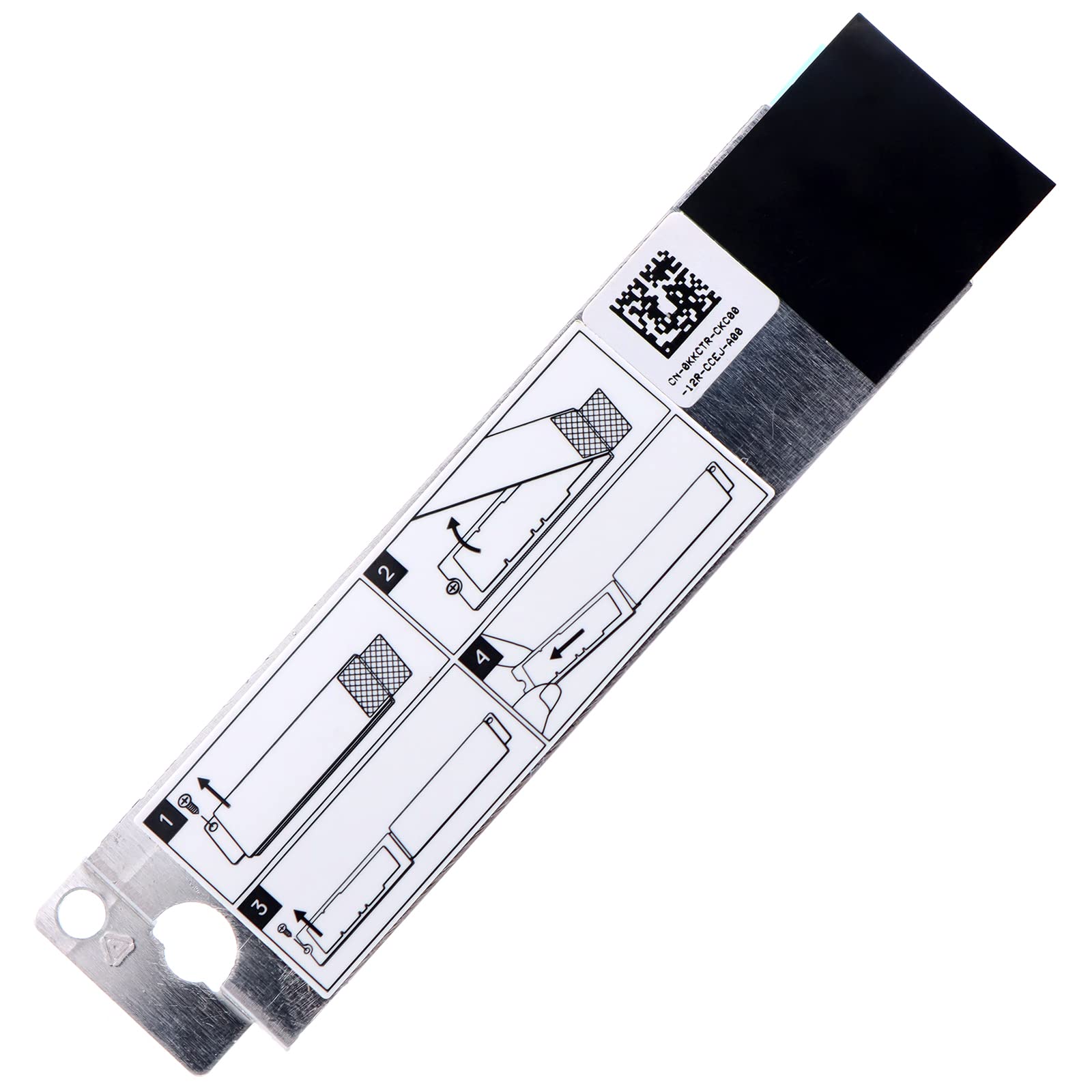 PartEGG Slot 2 M.2 2280 SSD Heatsink Plate Thermal Shield 0KKCTR KKCTR Replacement for Dell G7 7500 7700