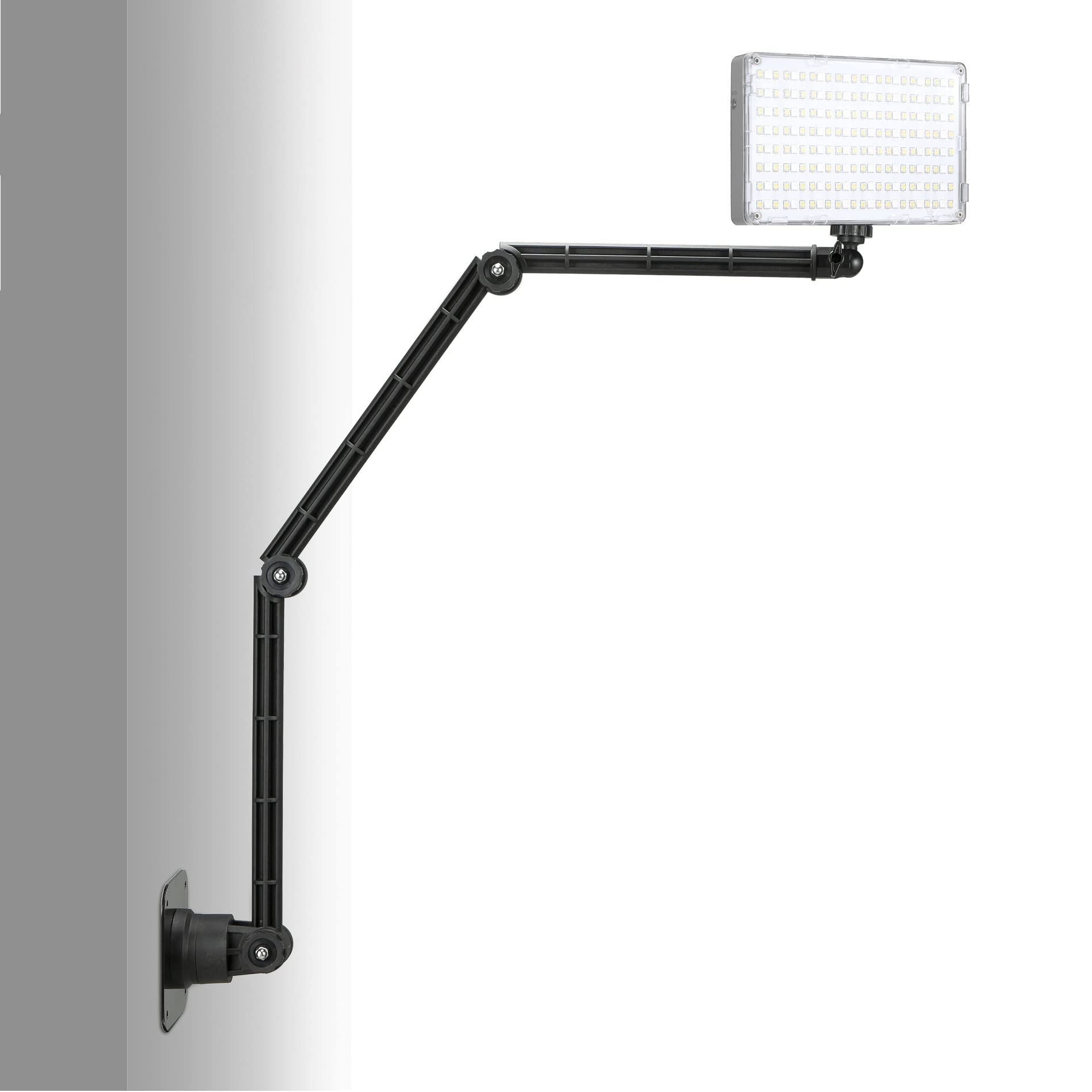 Video Light Wall Mount Holder Stand Compatible With All Ring Lights,Rgb Lights And Photography Lamps