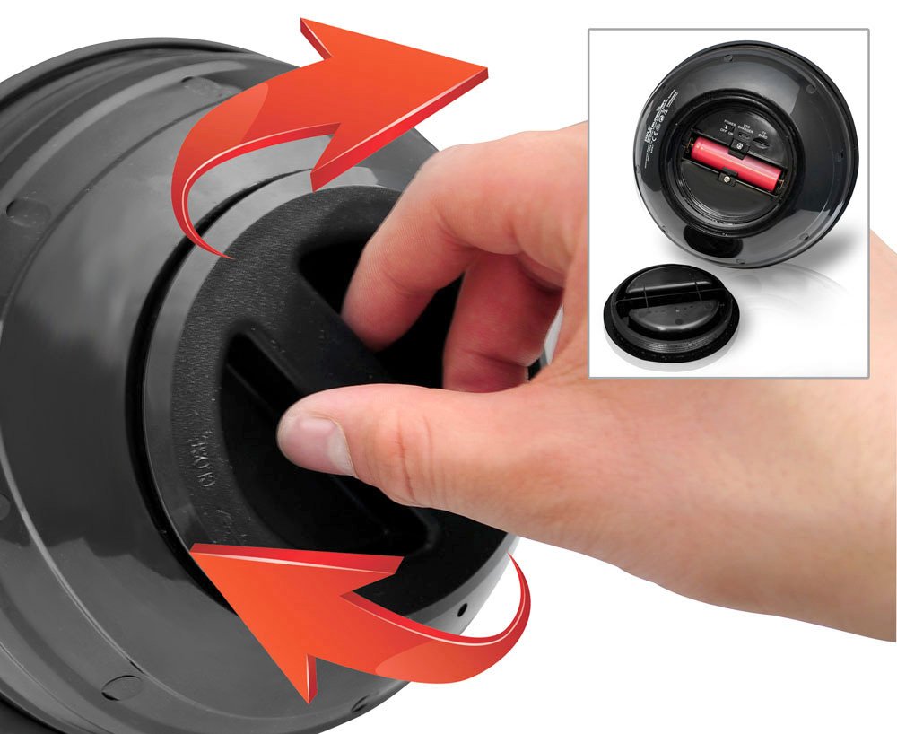 Pyle Portable Waterproof Floating Pool Speaker Outdoor Wireless Bluetooth Compatible Rechargeable Battery Powered Shower Loud Sp