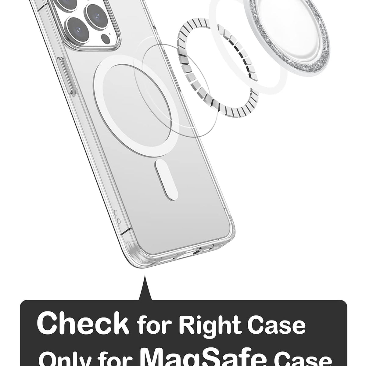 Metisinno Magnetic Base Compatible With Popsocket Phone Grips And Ipho ...