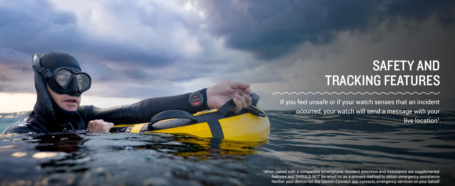 Garmin Descent Mk3I, Dive Computer Smartwatch 51Mm, Carbon Gray Dlc Titanium With Black Silicone Band And Multisport Gps Trainin