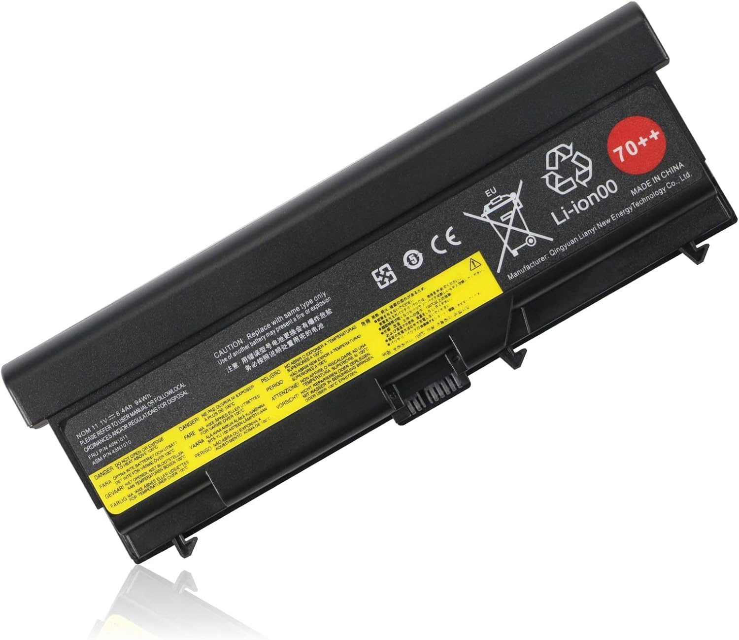 Lqm 11.1V 94Wh/8.4Ah New Laptop Battery For Lenovo Thinkpad 70++ T430 W530 T530 L430 L530 45N1011 45N1010 0A36303