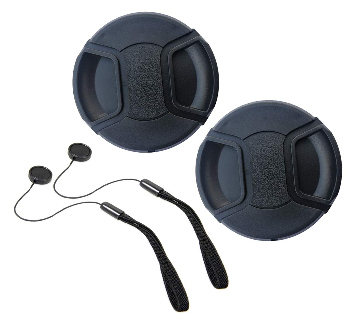 55Mm Lens Cap Cover For Nikon Af P(Not Af S) Dx Nikkor 18 55Mm F/3.5 5.6G Vr,Sony Fe 28 70Mm F/3.5 5.6 Oss,Huipuxiang Compatible