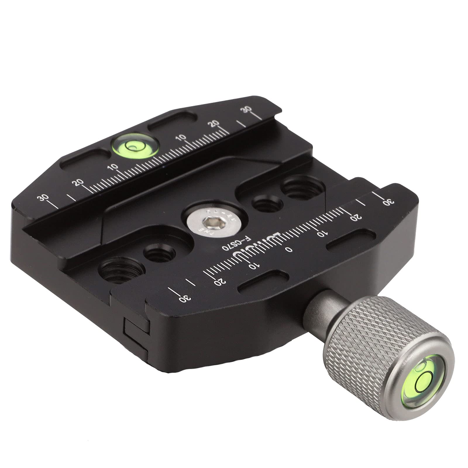 70Mm Quick Release Clamp Compatible With Arca Swiss Style Plate For Tripod Ballhead Universal Quick Change Seat, Monopod Head, T