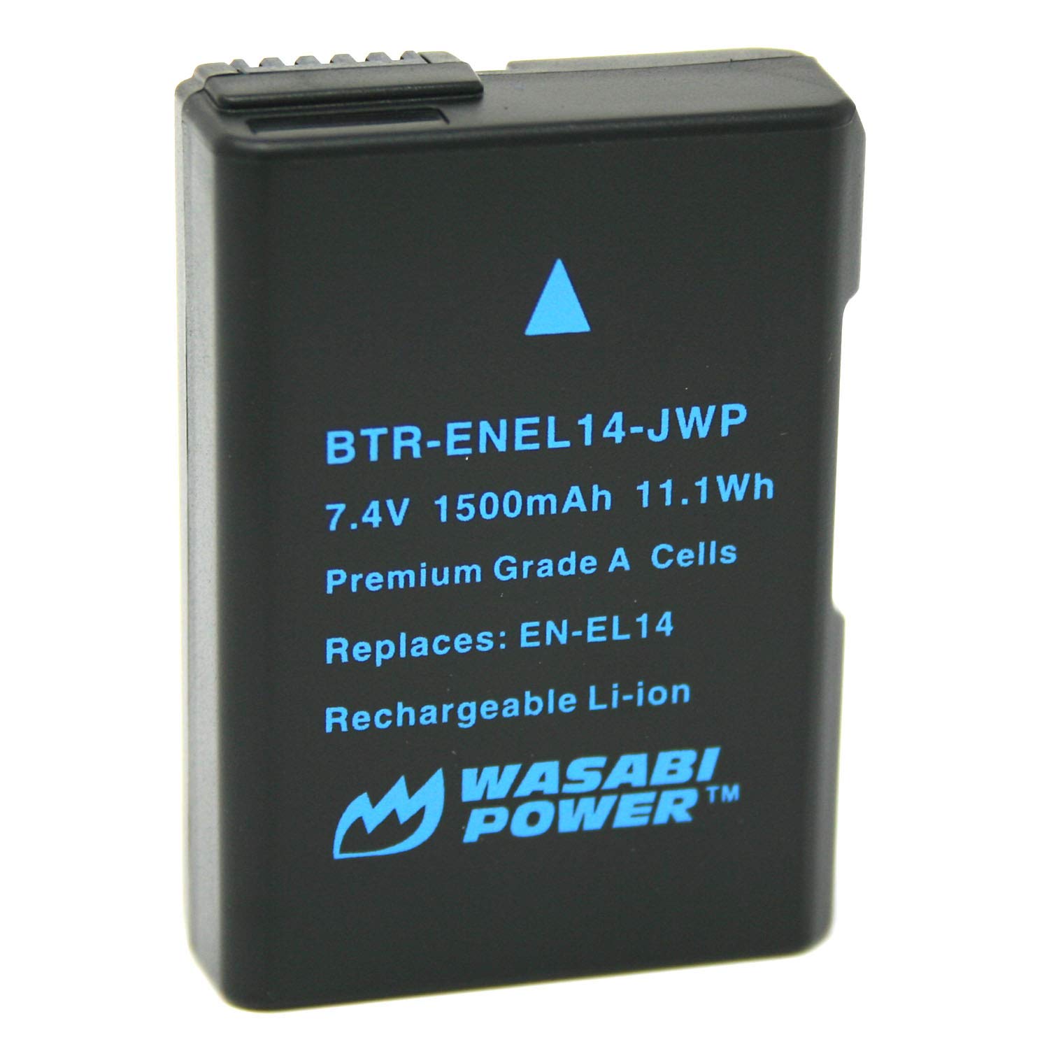 Wasabi Power Battery for Nikon EN-EL14, EN-EL14a and Nikon Coolpix P7000, P7100, P7700, P7800, D3100, D3200, D3300, D5100, D5200