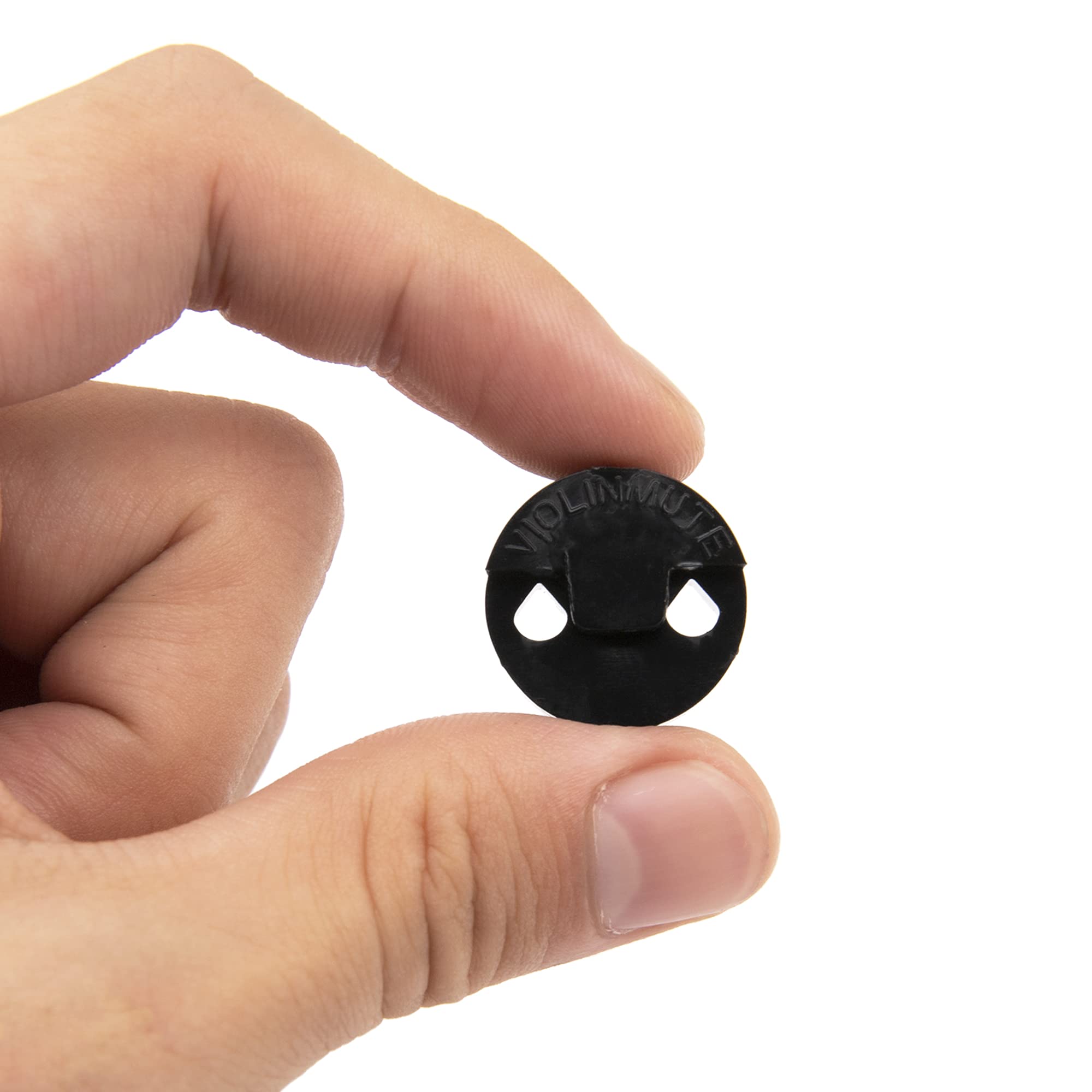 12Pcs Yootones Rubber Violin Practice Mute, Round Tourte Style Mute Compatible With Violin (Black)