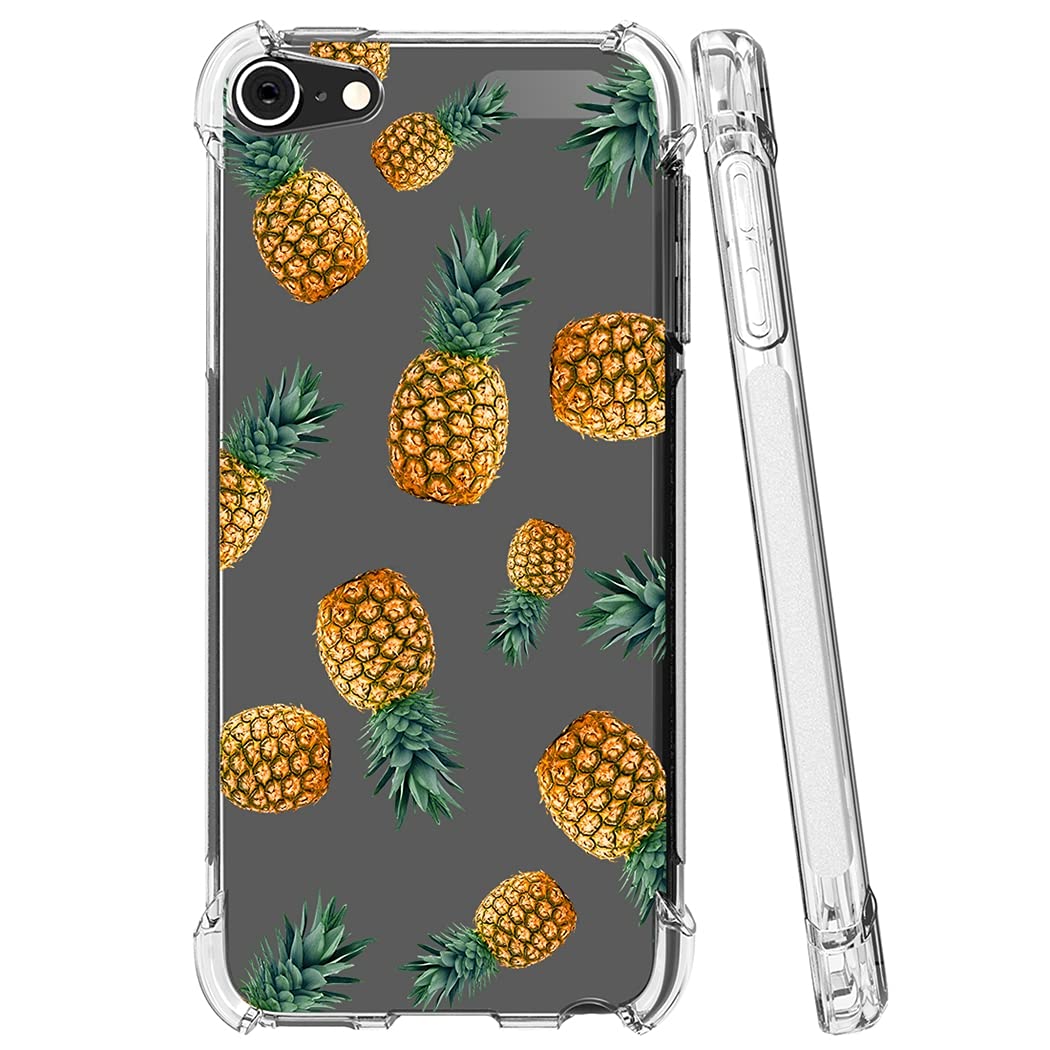 Vavies Case For Ipod Touch 7 / Ipod Touch 6 / Ipod Touch 5 Case For Girls Women, Slim Shockproof Clear Pattern Soft Flexible Tpu