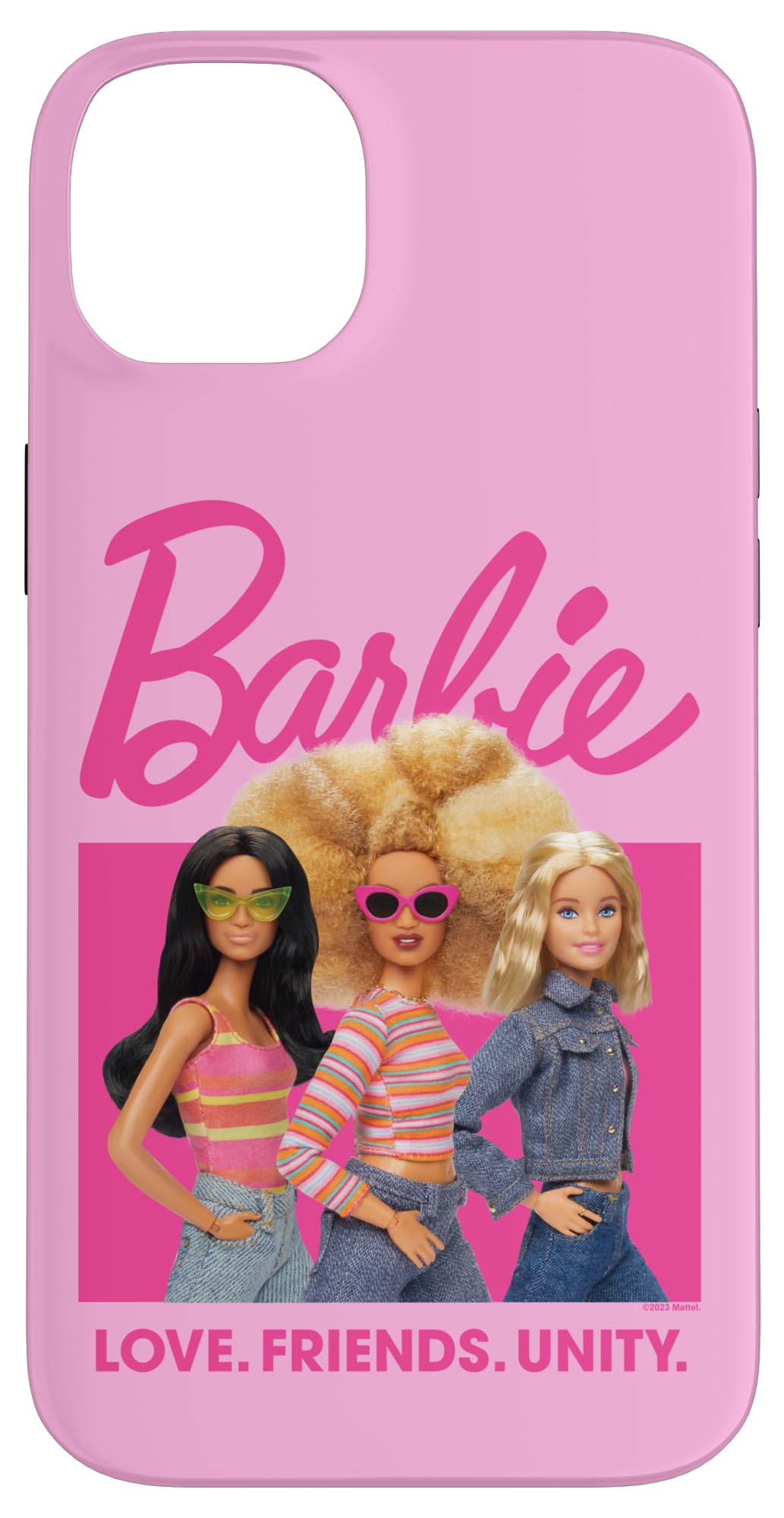 Iphone 14 Plus Barbie   Love, Friends, Unity Case