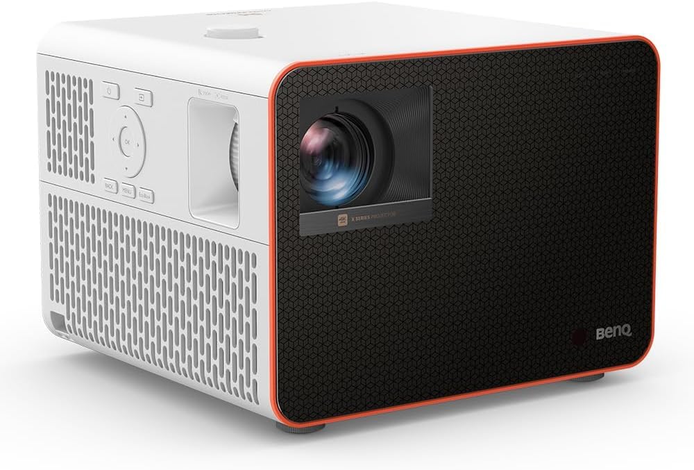 BenQ X3100i | True 4K Gaming Projector UHD 4LED | 3300 ANSI Lumens | 4.2ms 1080p 240Hz | Android TV | 10W TreVolo Builtin Speak