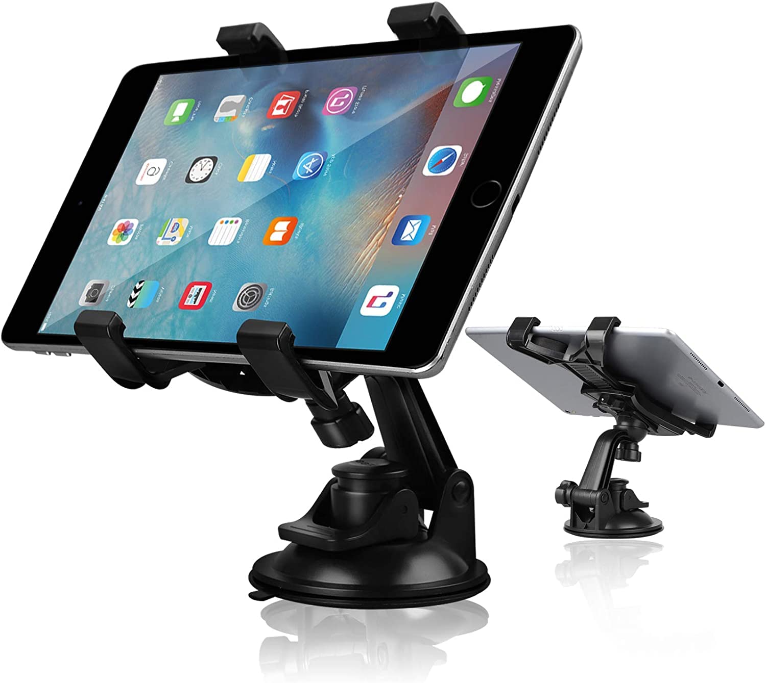 Linkstyle Car Tablet Holder, Suction Cup Car Ipad Holder Dashboard Windshield Tablet Car Mount For 7 10.5In Tablets