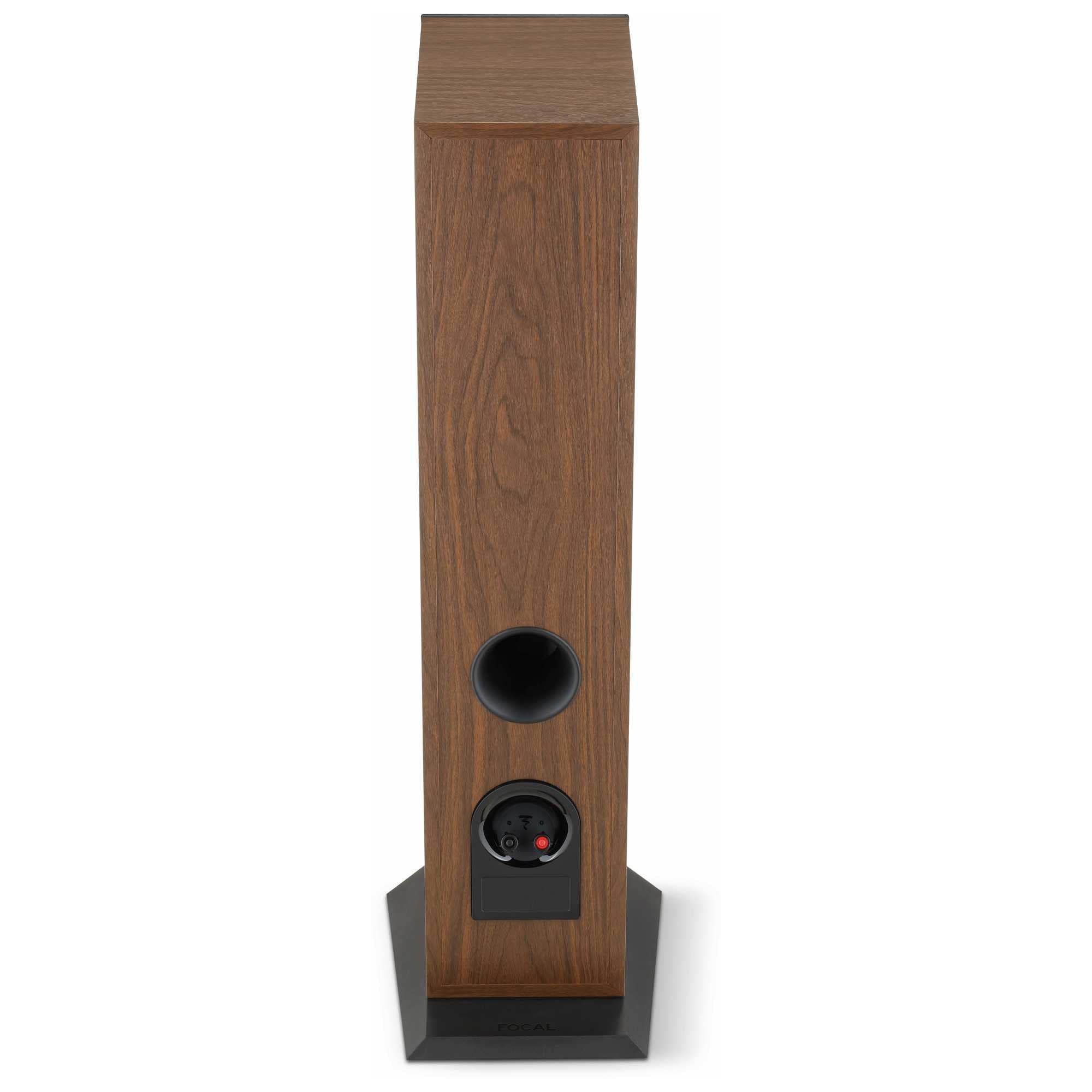 Focal Theva N2-3-Way Floorstanding Loudspeakers With 5-Inch Drivers, Sold Individually, Dark Wood - Fthevan2Dw
