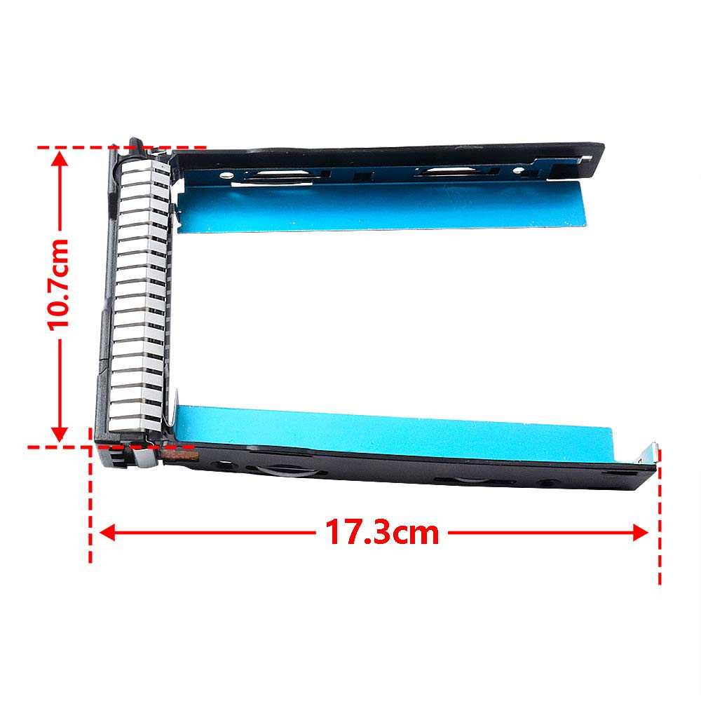 3.5 Lff Sas Sata Hdd Tray Caddy Compatible For Replacement Hp 651314-001 651320-001 Gen8 Gen9 3.5 Lff Drive Tray Dl380P Dl360P D